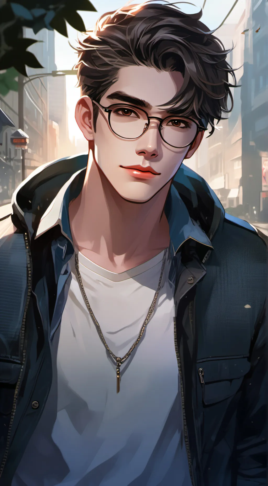 ai character: Alex background