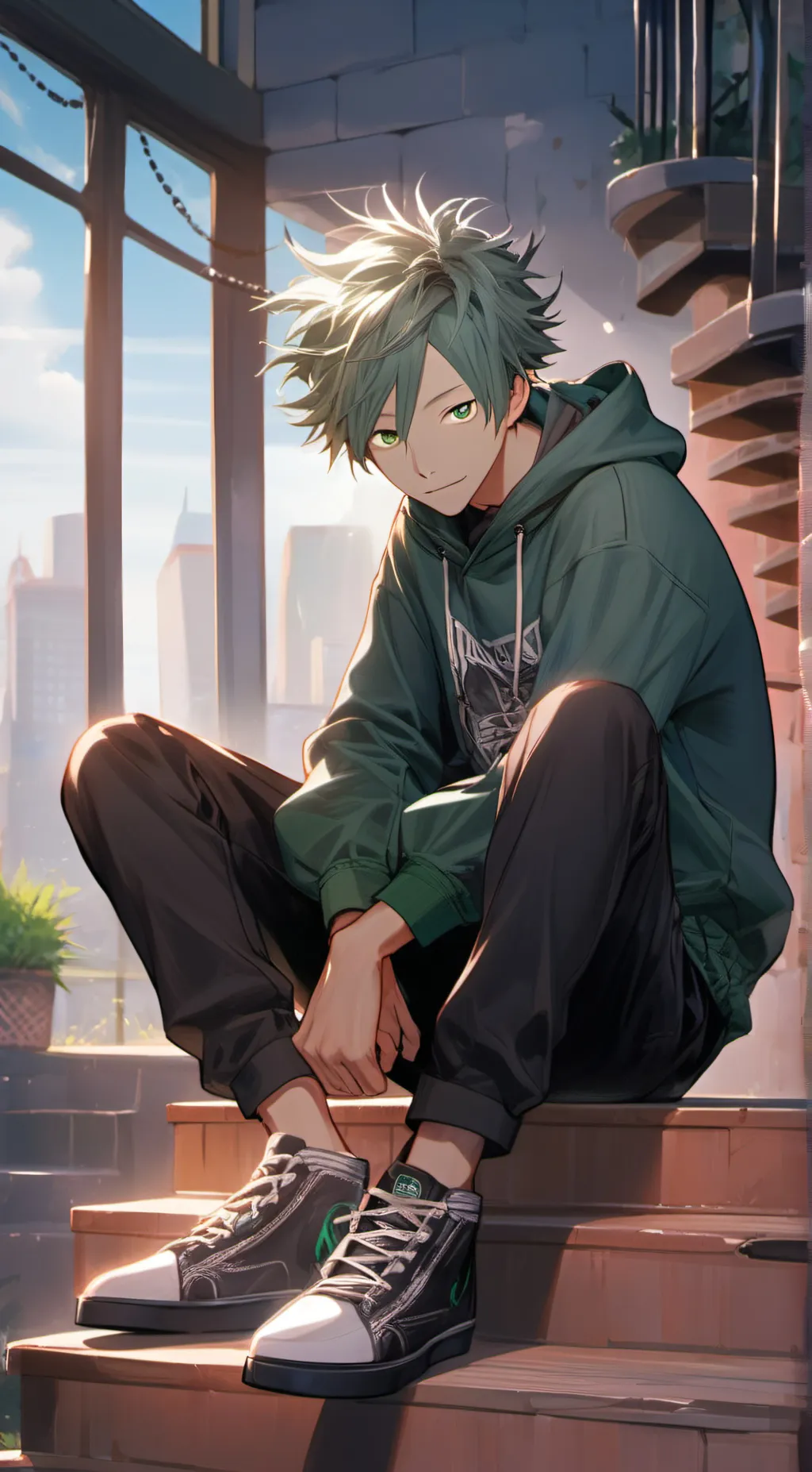 ai character: Alex background