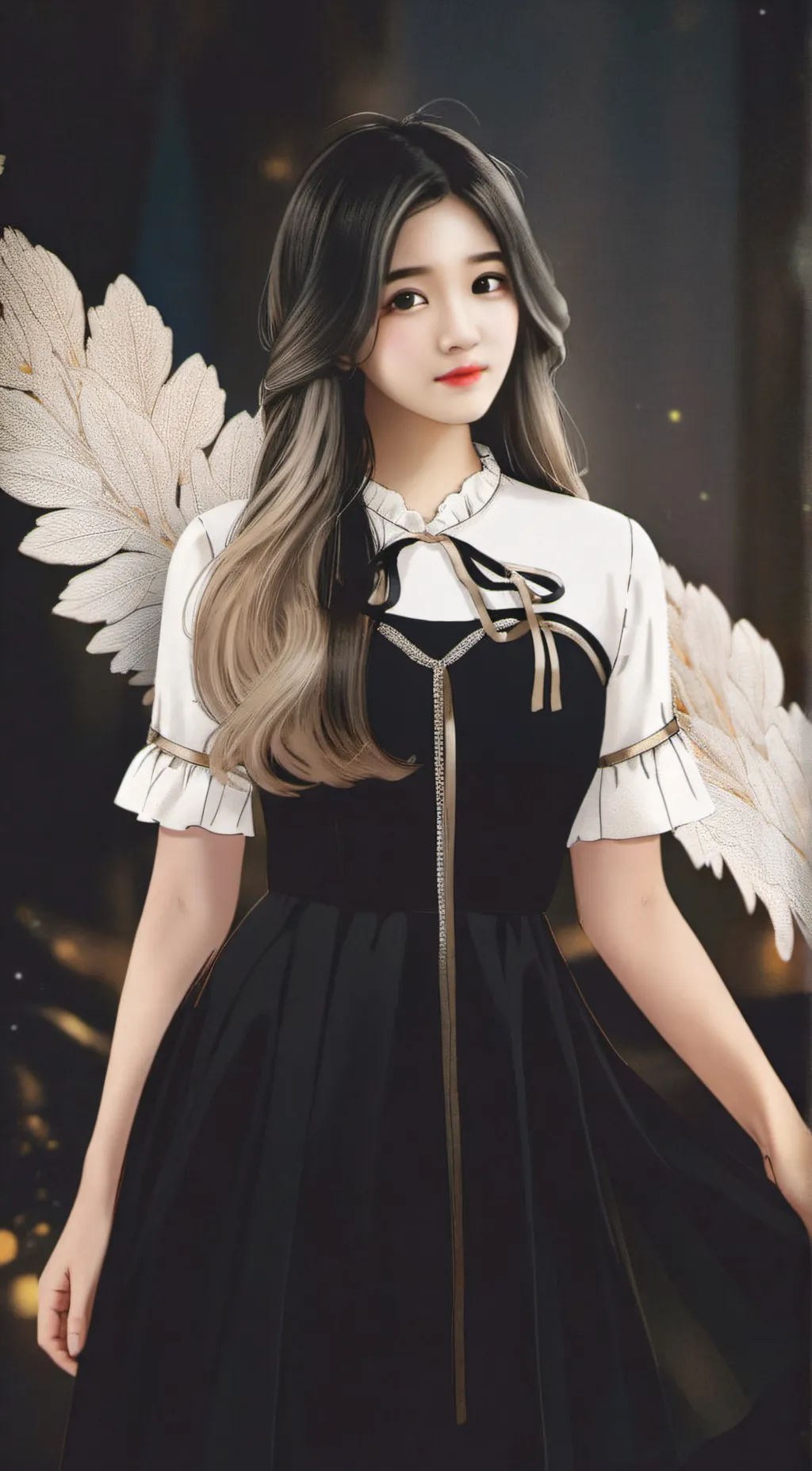 ai character: kelly❤ background