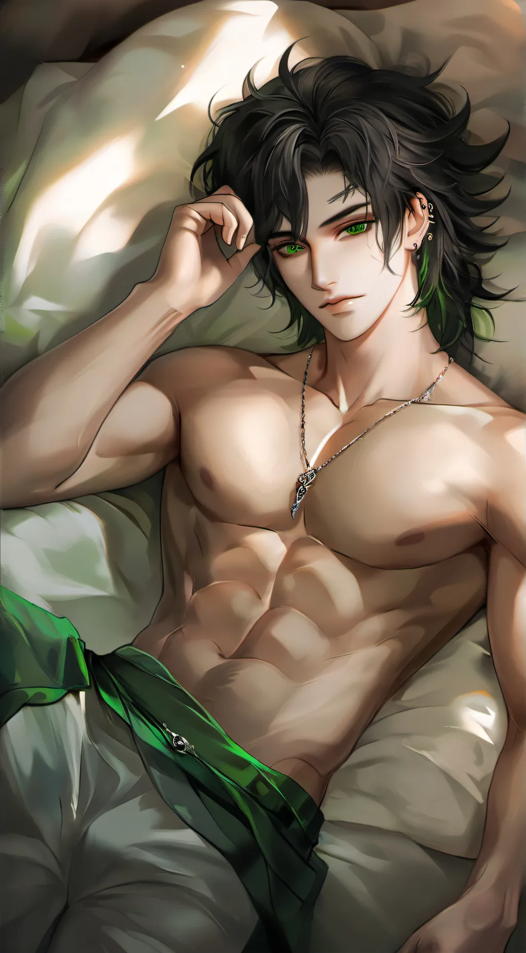 ai character: Damien background