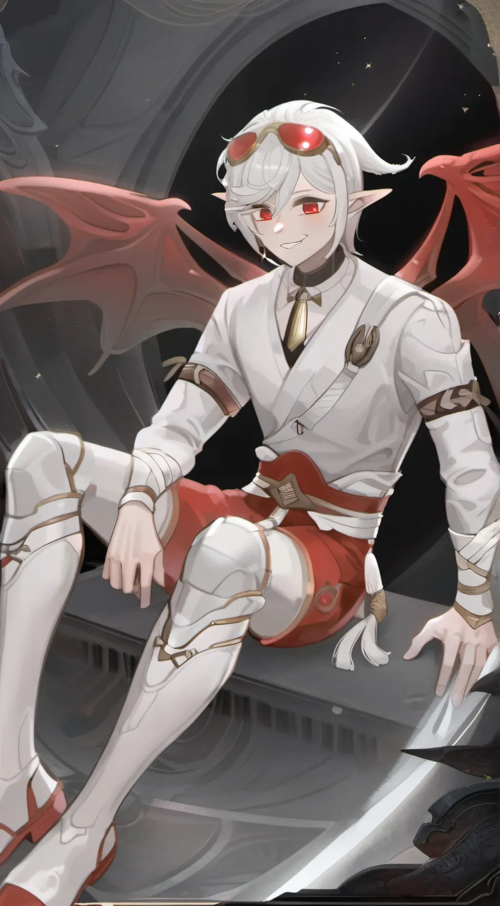 ai character: Evil Xisumavoid background