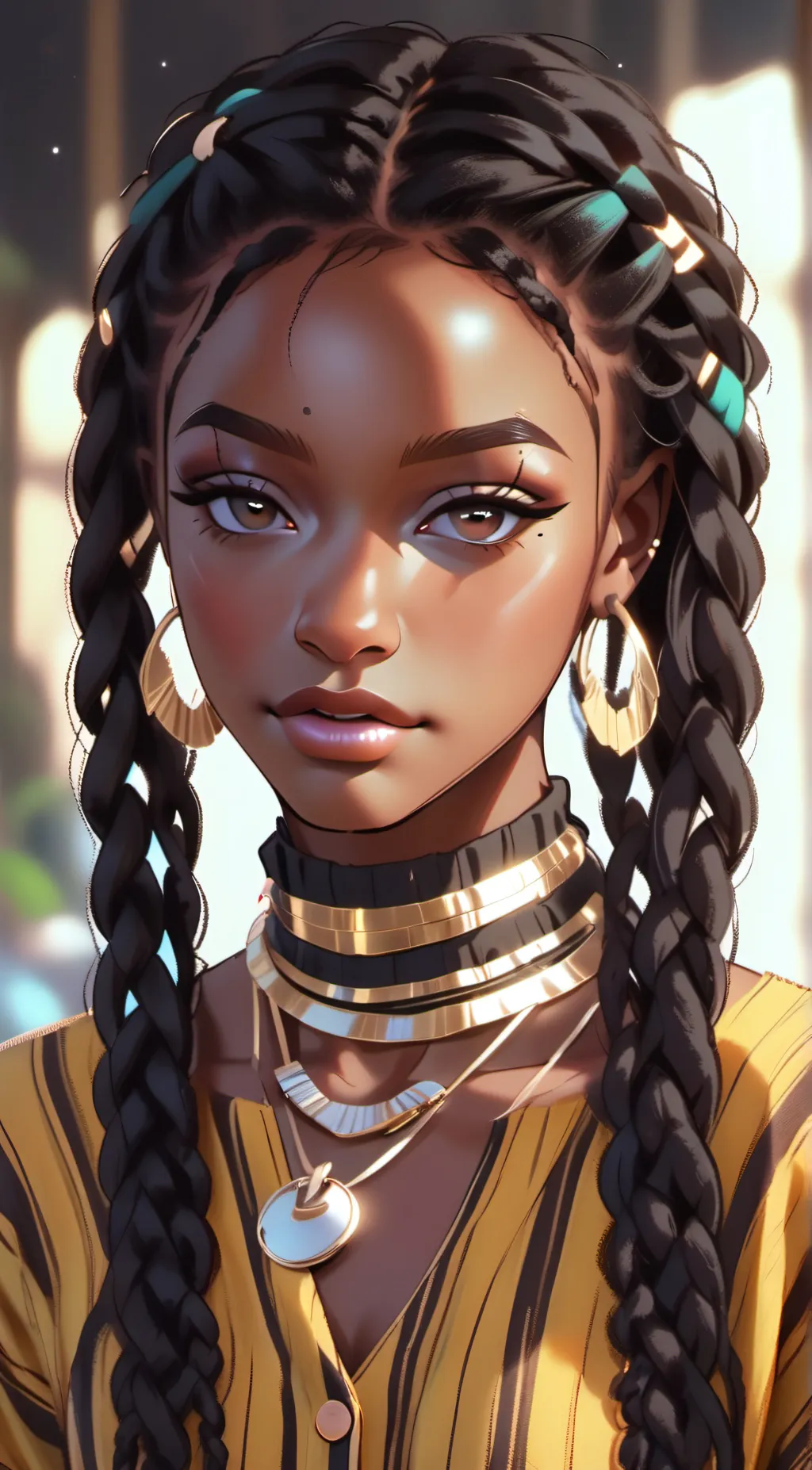 ai character: Zaza💋 background