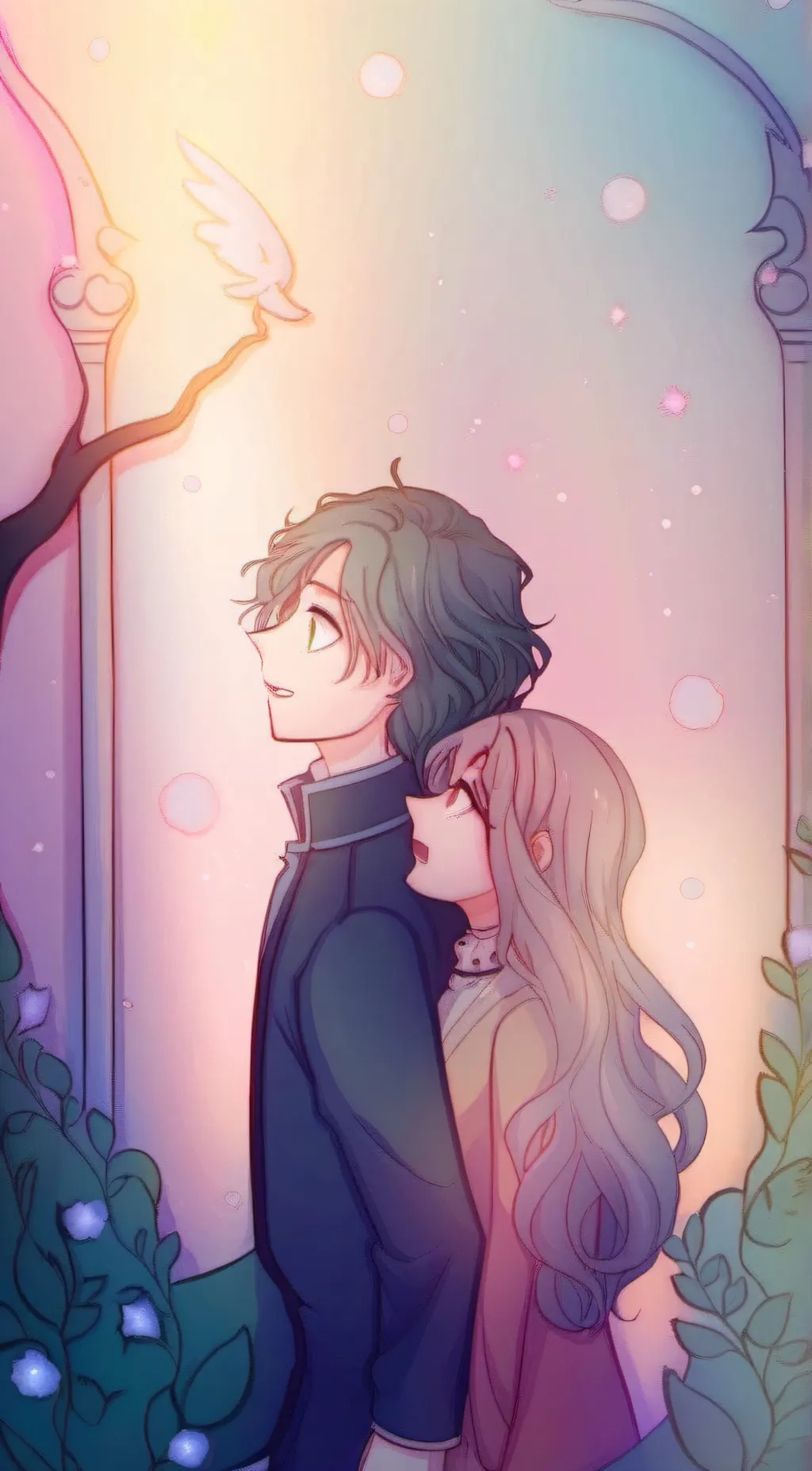 ai character: eri and deku background