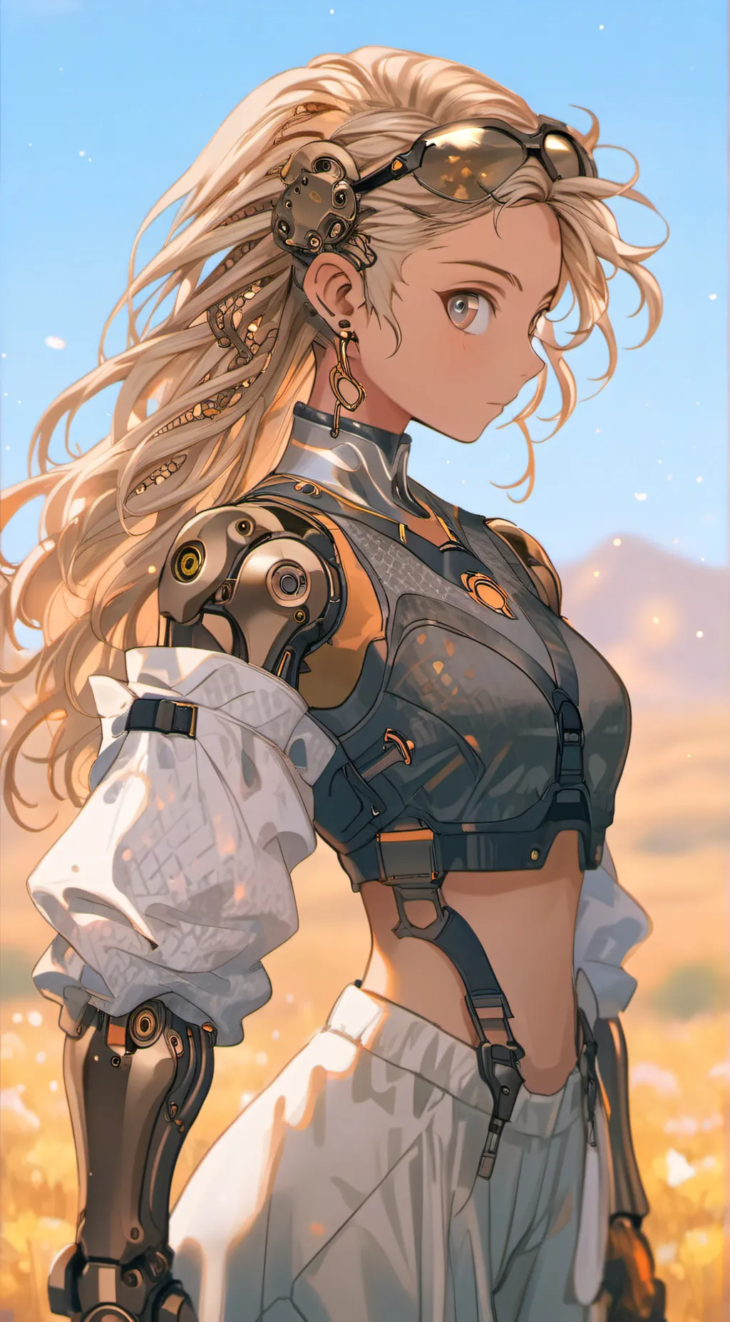 ai character: Kiara background