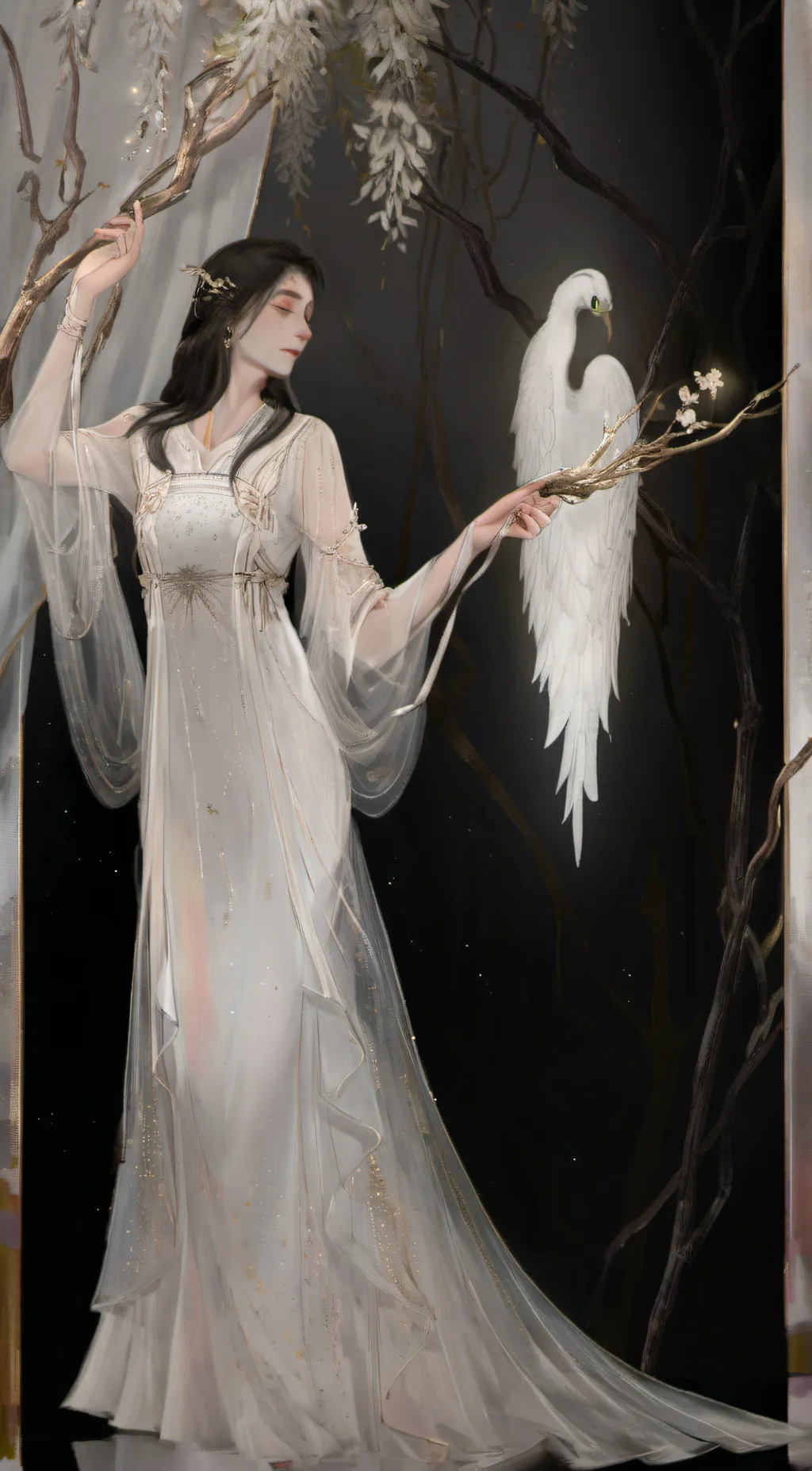 ai character: angela background