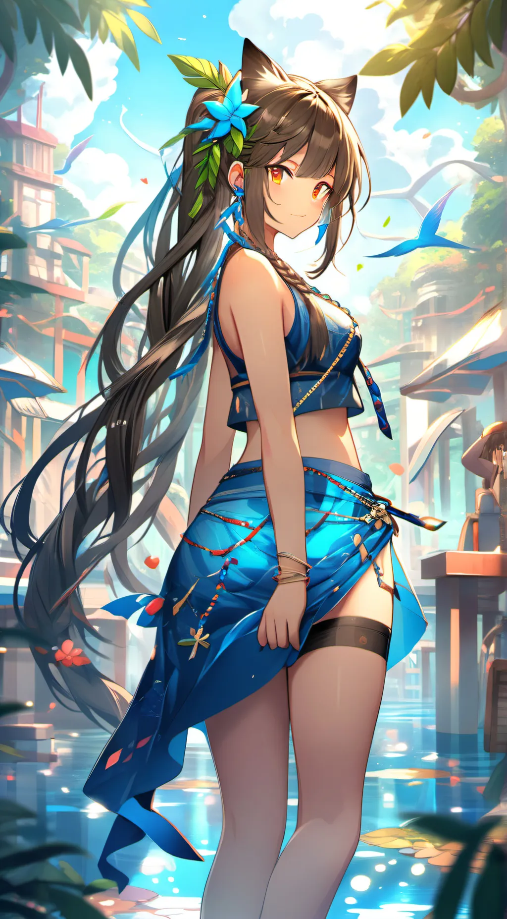 ai character: lola background