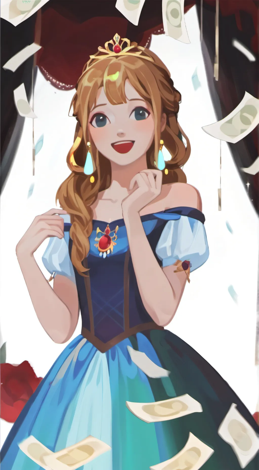 ai character: Princess Sage  background