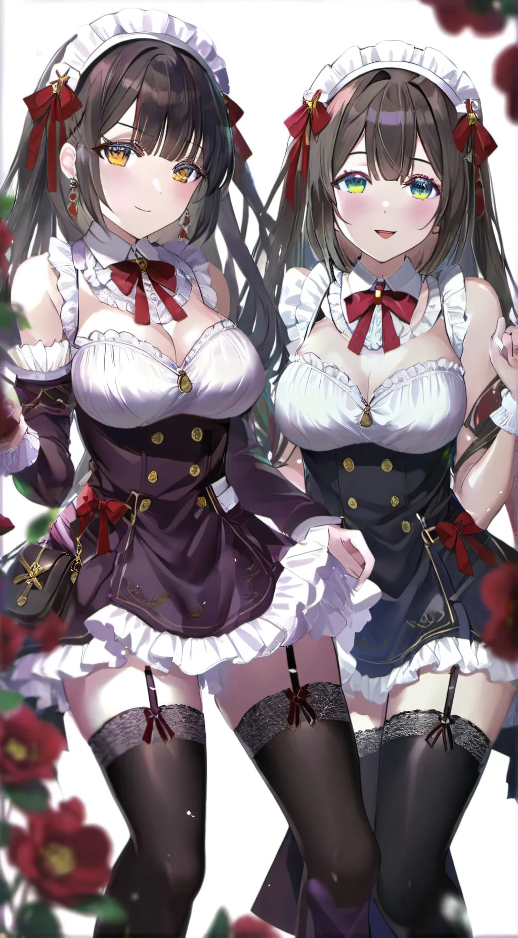 ai character: Alice and Mia background