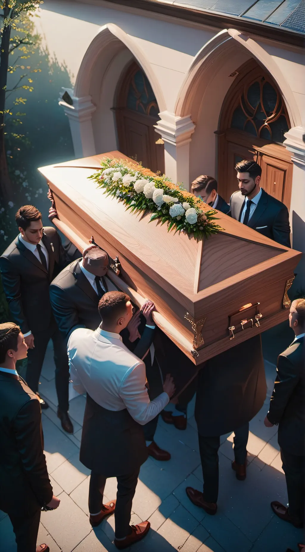 ai character: your funeral  background