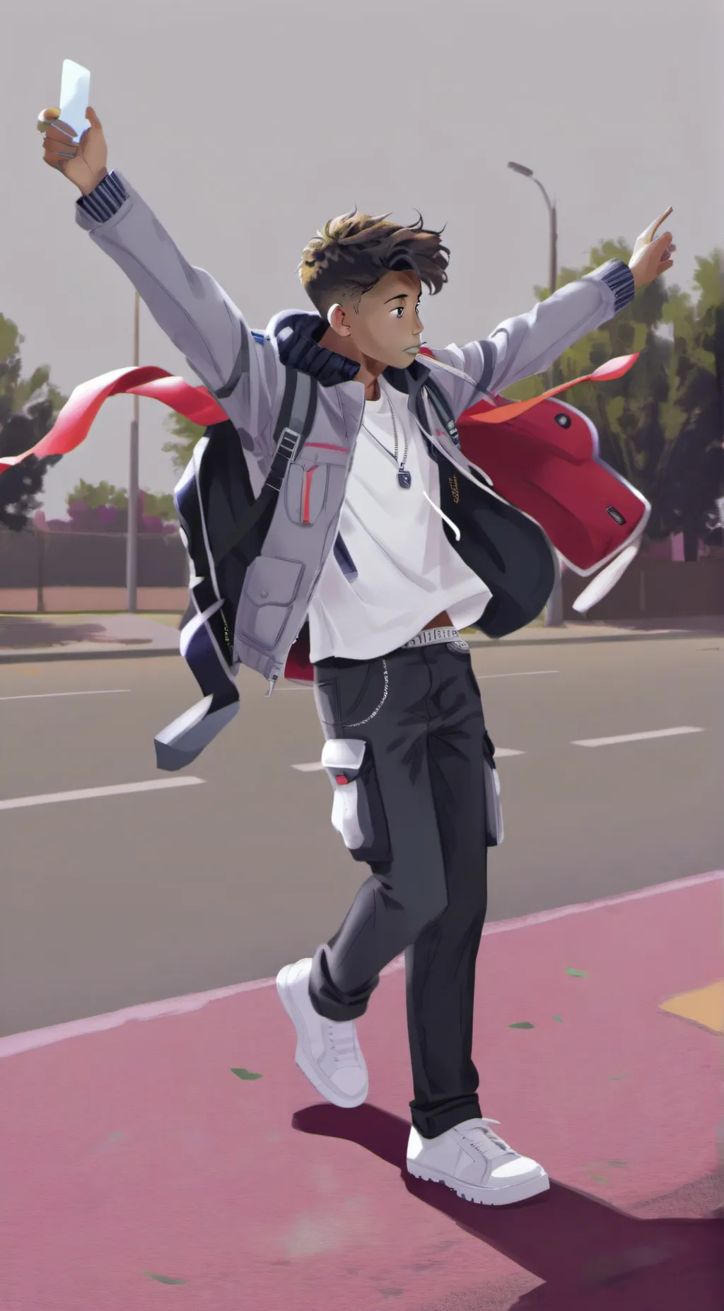 ai character: Kyle  background