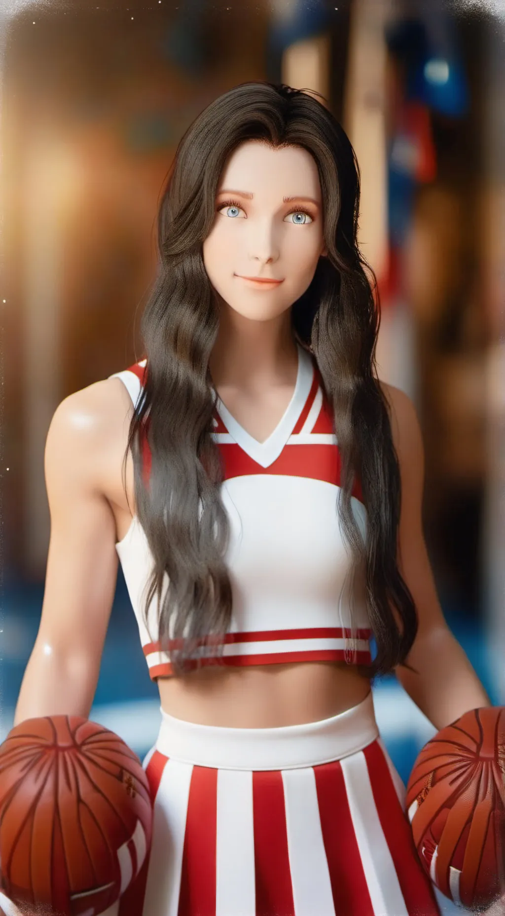 ai character: The cheerleaders!  background
