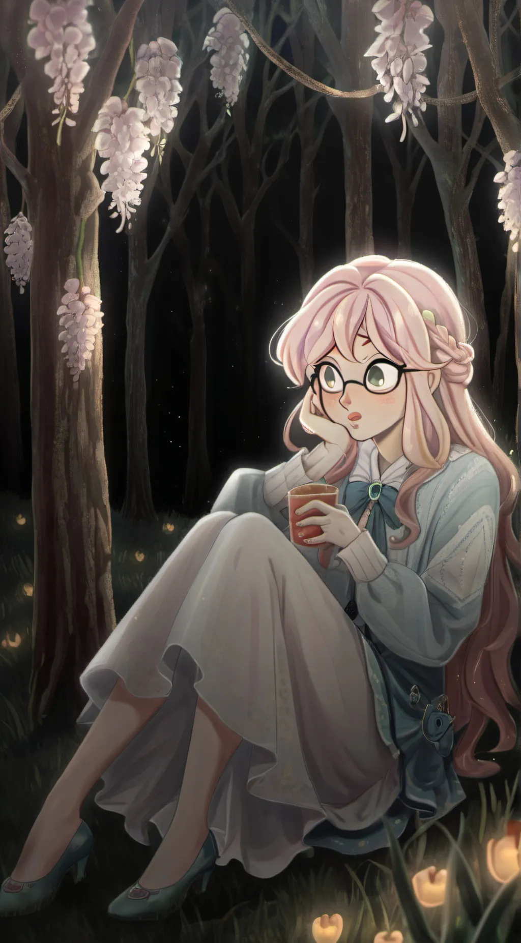 ai character: alicca background