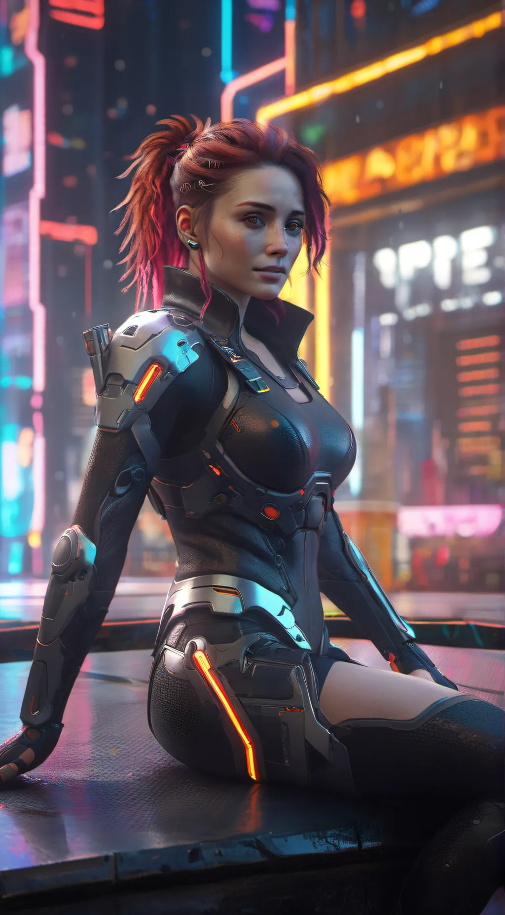 ai character: Jade background