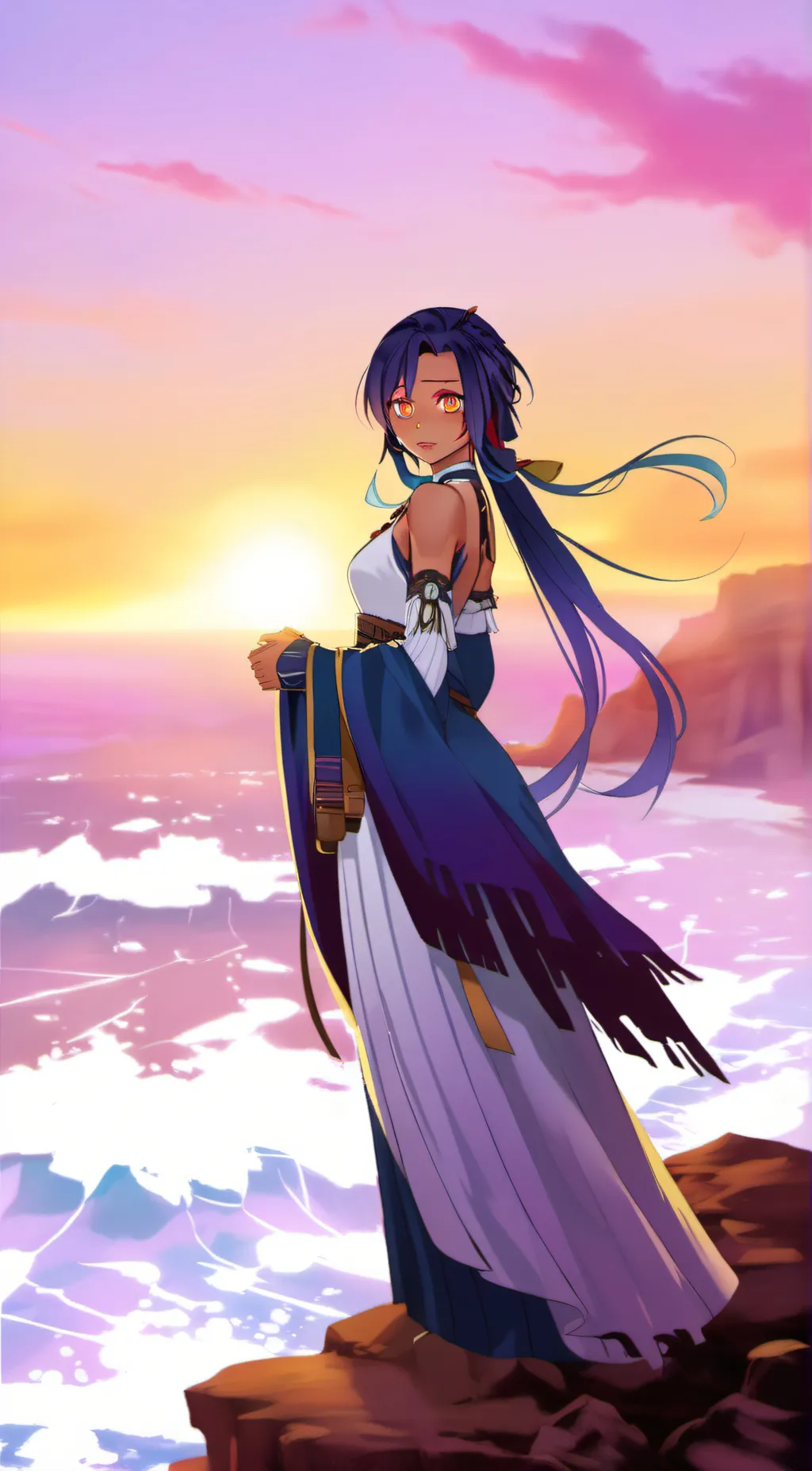 ai character: Kiana background