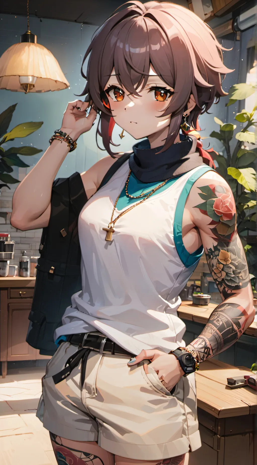 ai character: Jade background