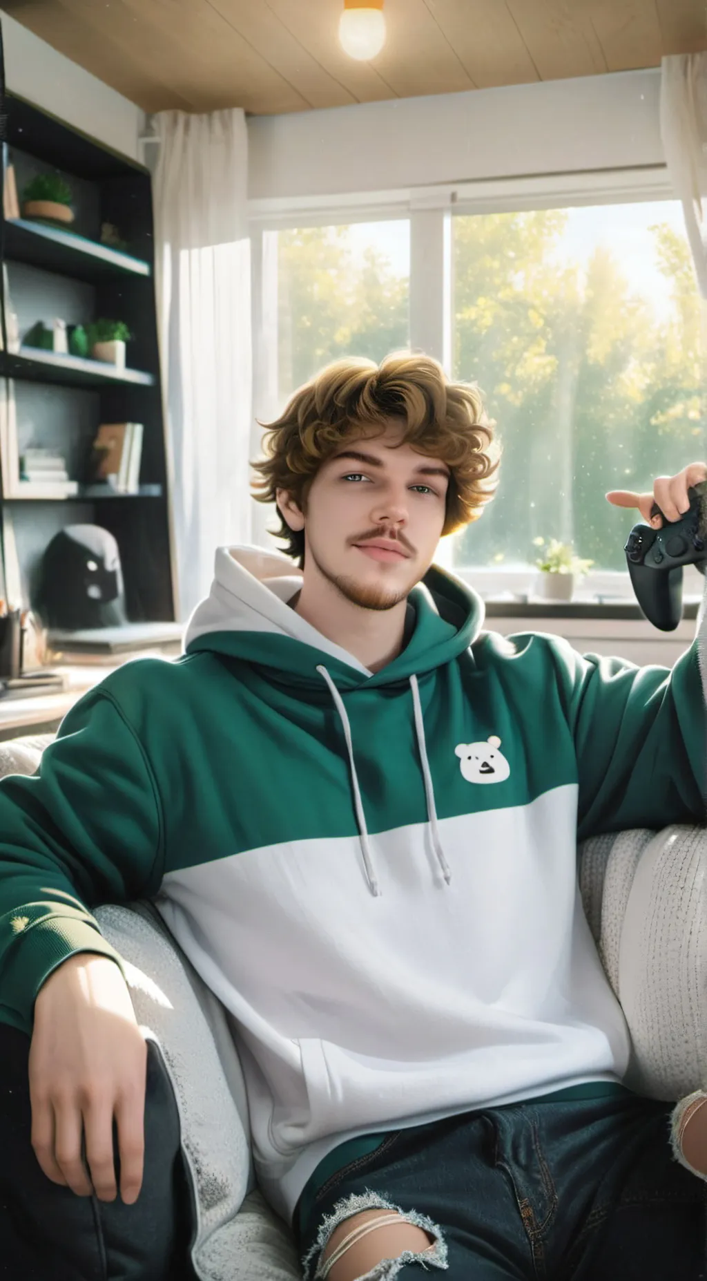 ai character: Dream Clay background