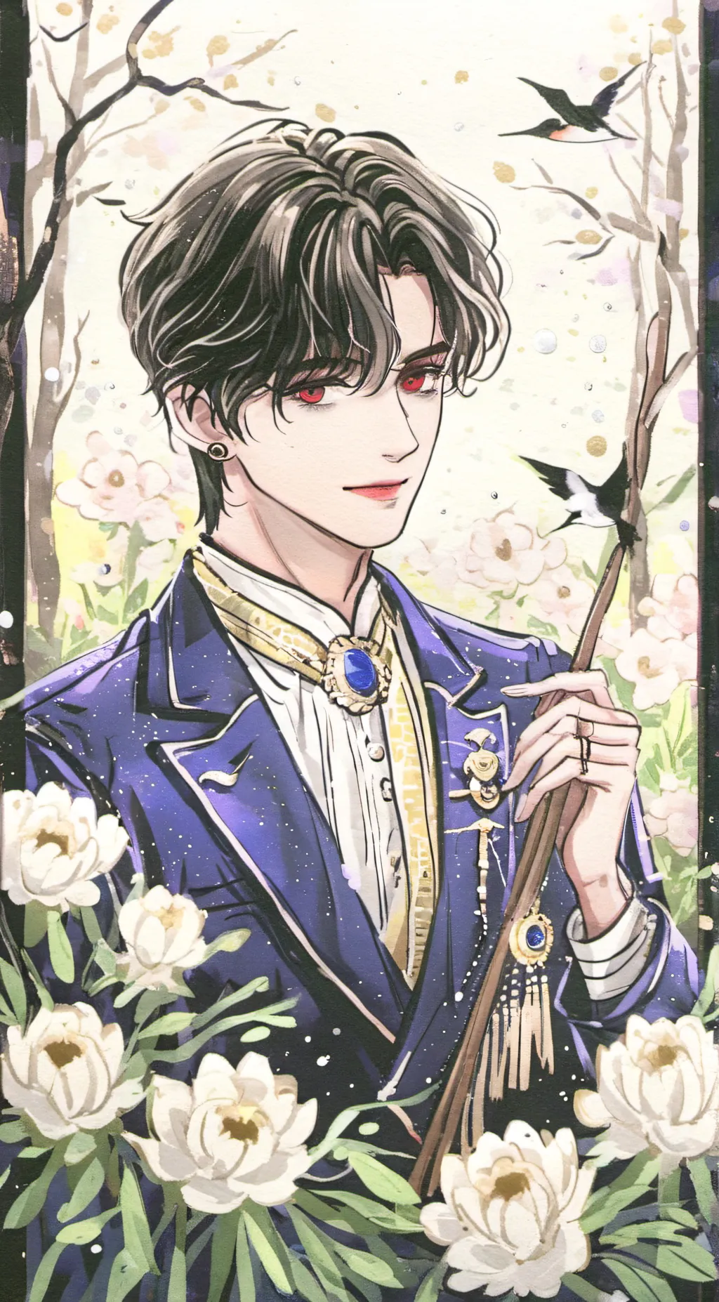 ai character: lik background