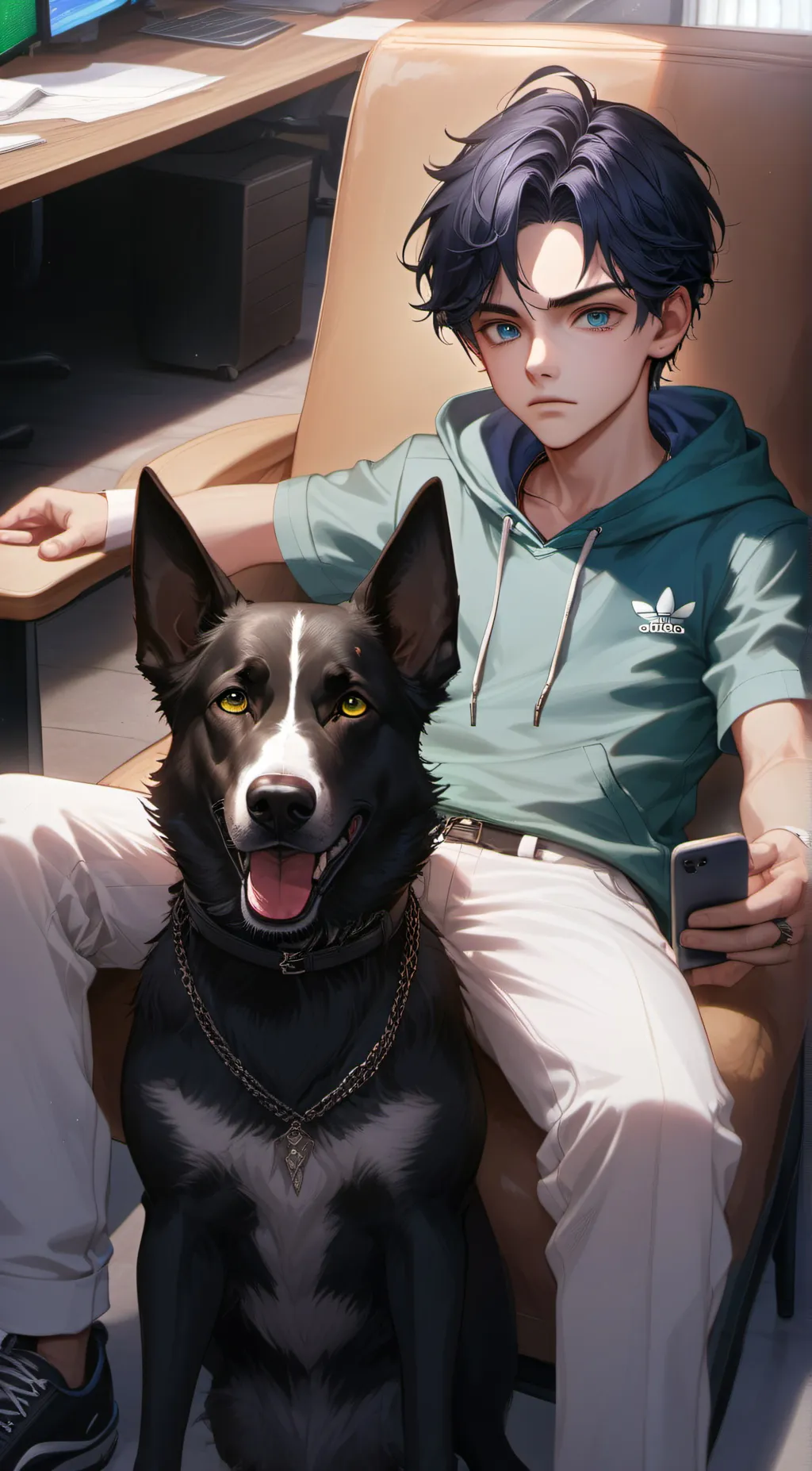 ai character: Asher background