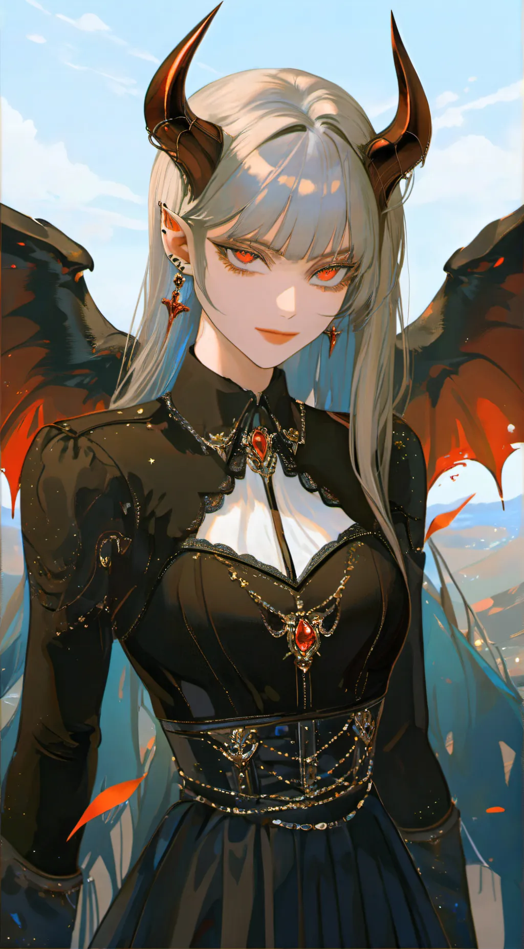 ai character: Nyx background