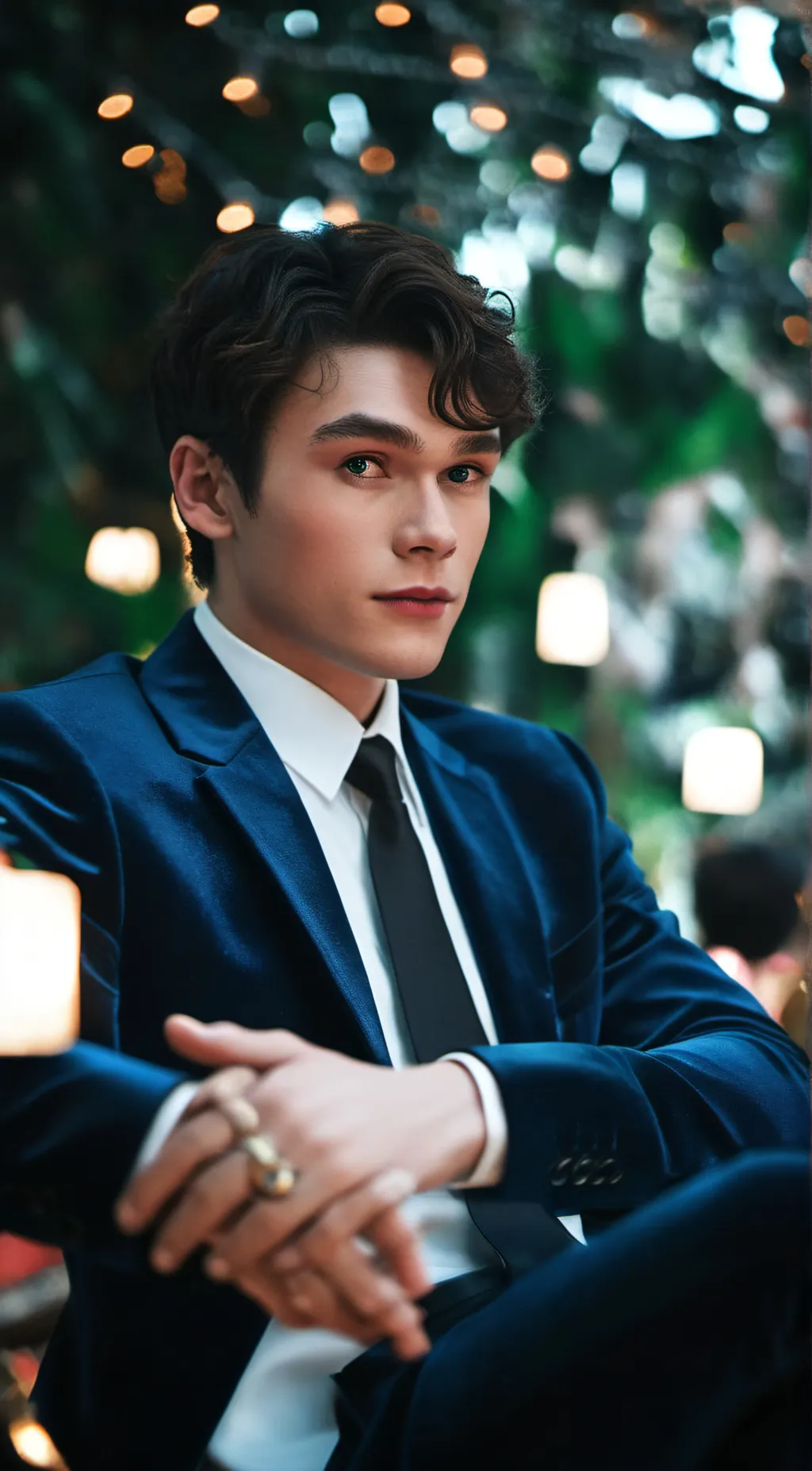 ai character: Mattheo riddle background