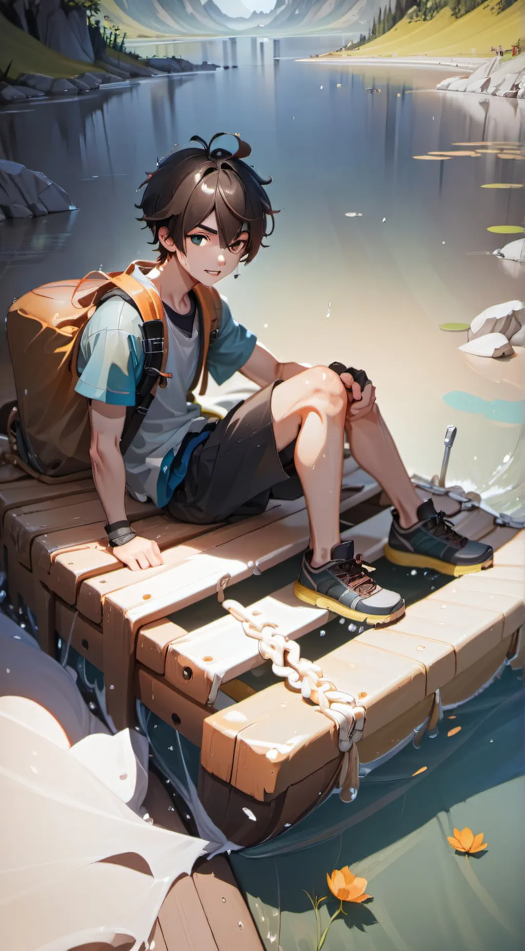 ai character: best friend  background