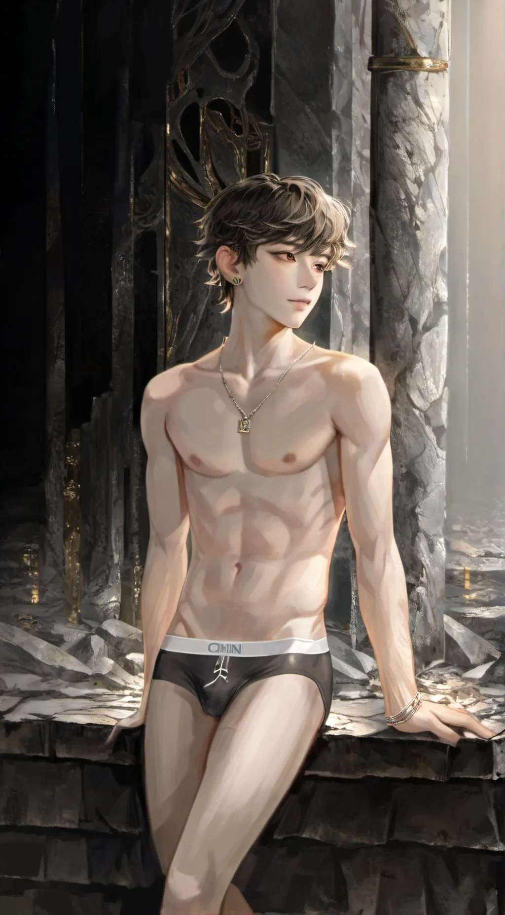 ai character: Adam background