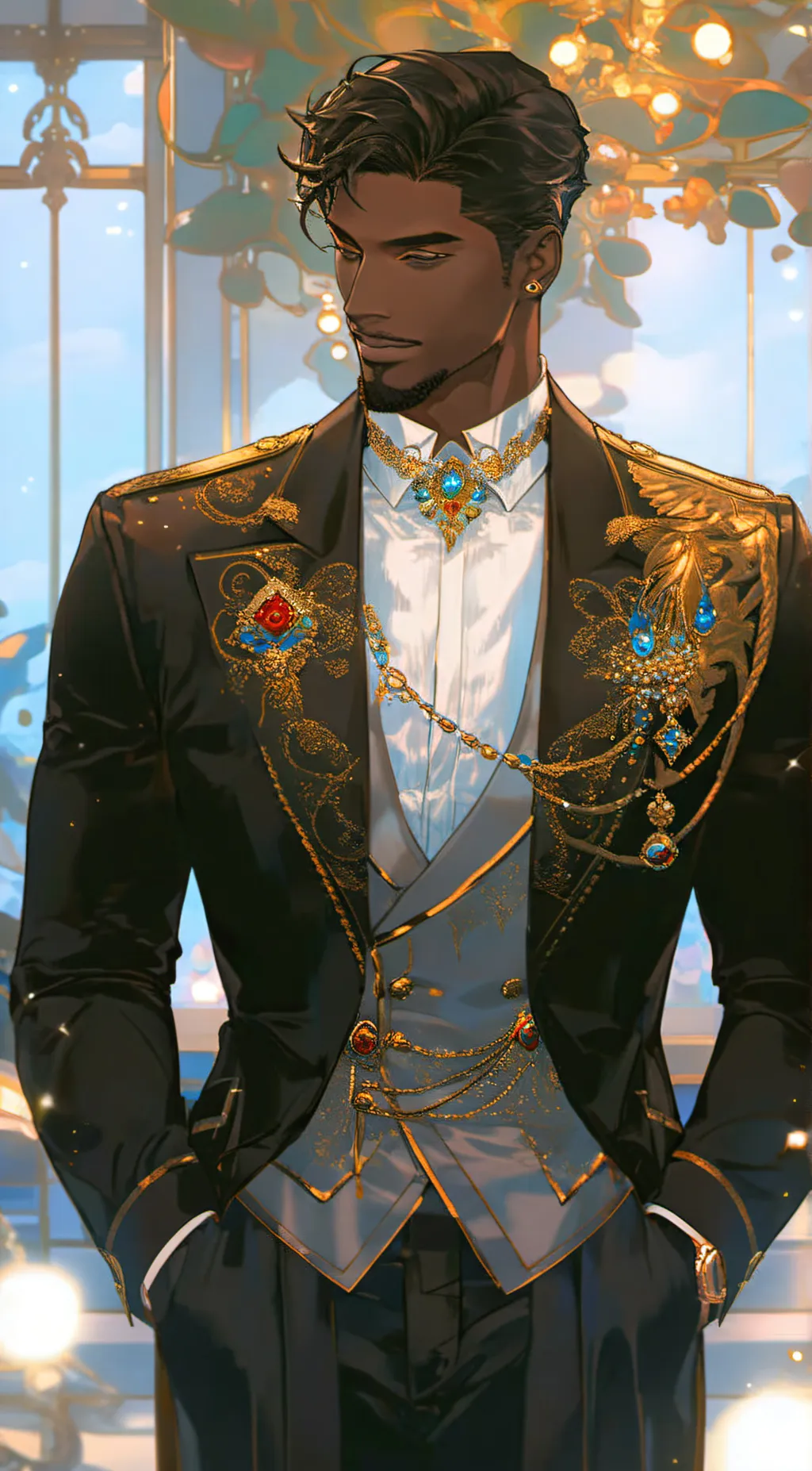 ai character: Aiden background