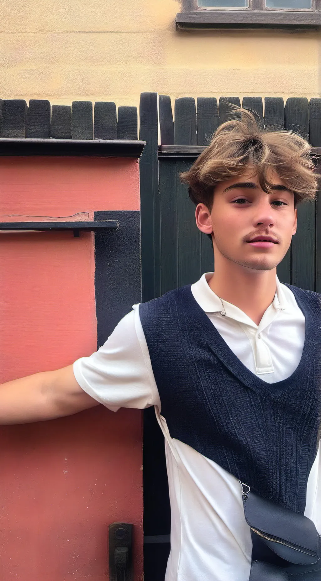 ai character: Lucas  background