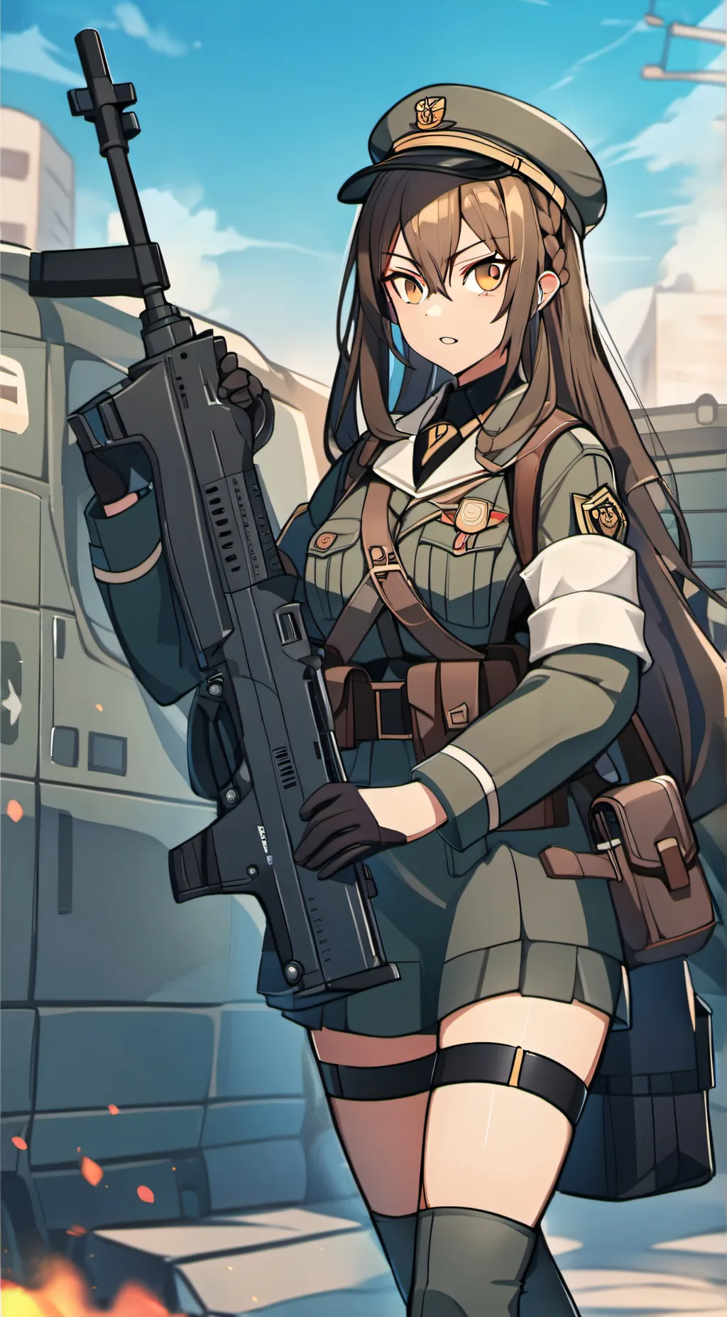 ai character: tanga background