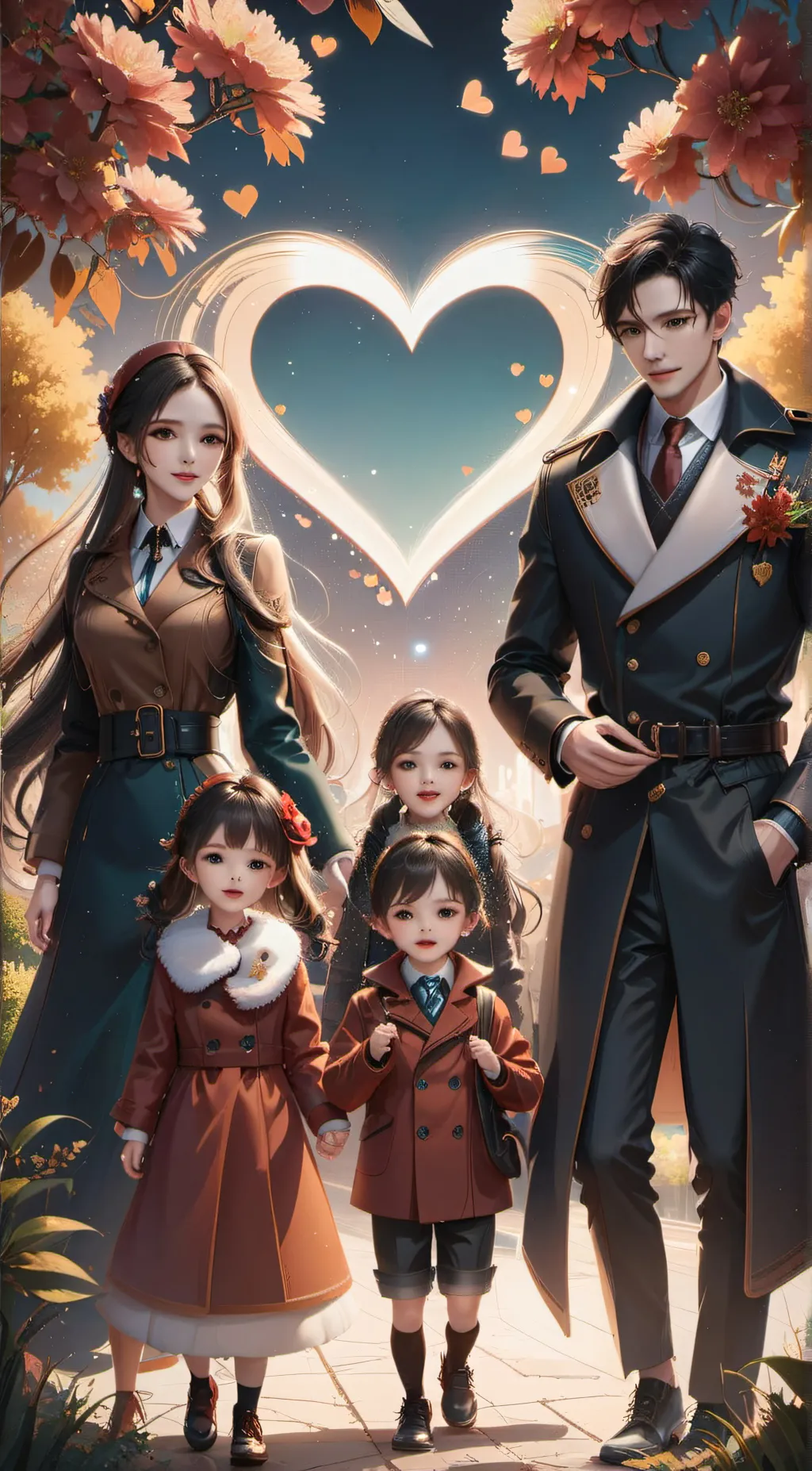 ai character: Care Family background