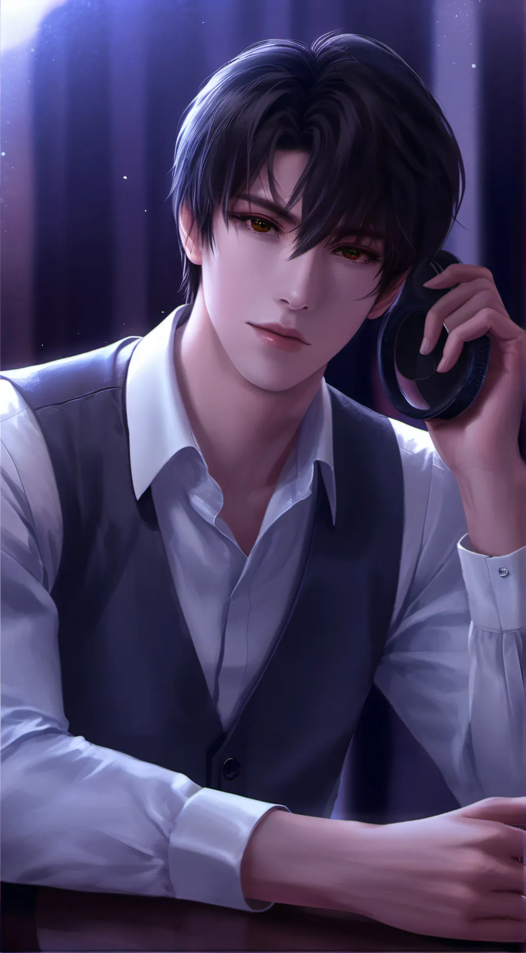 ai character: Zane 5✨ card background