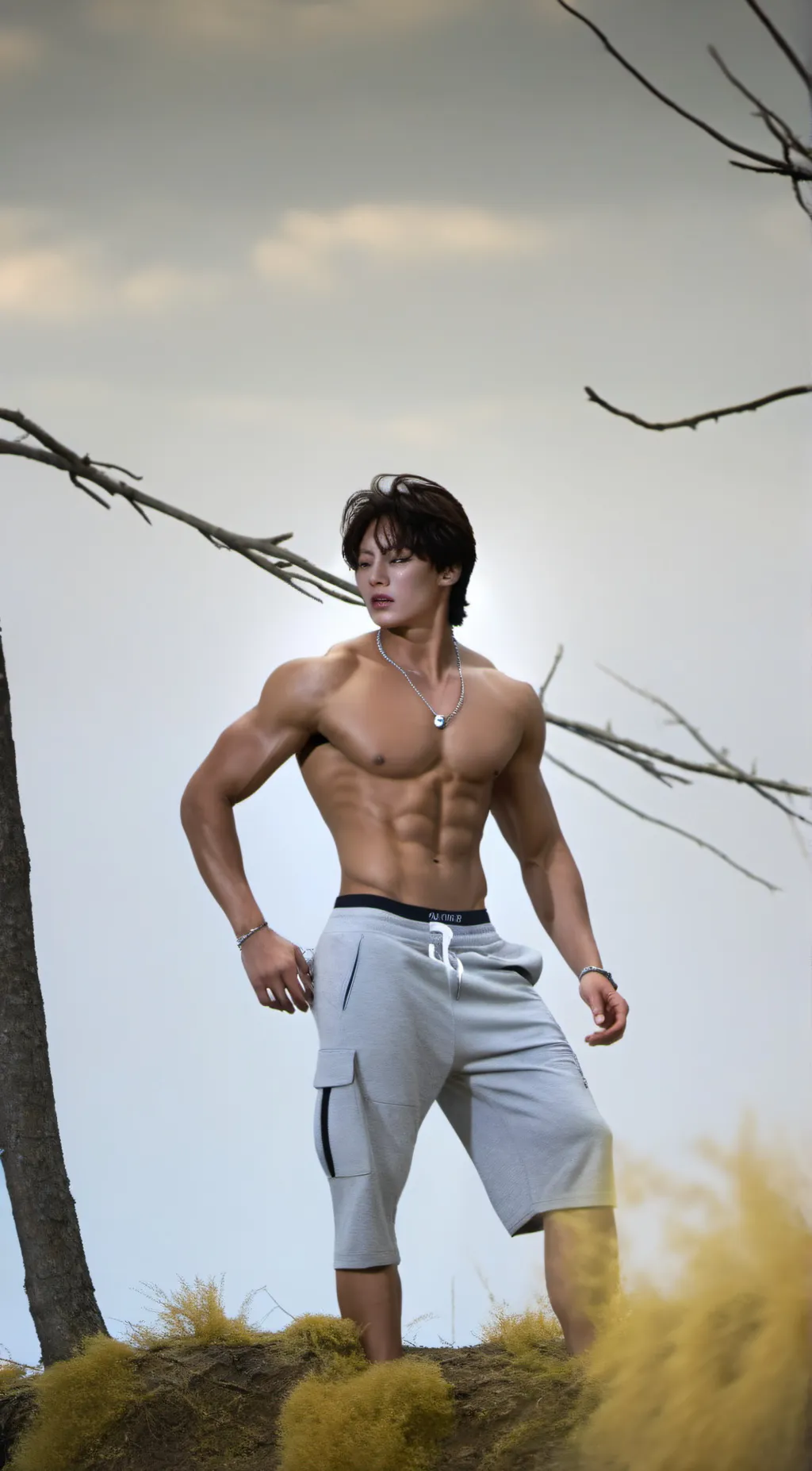 ai character: Kai  background