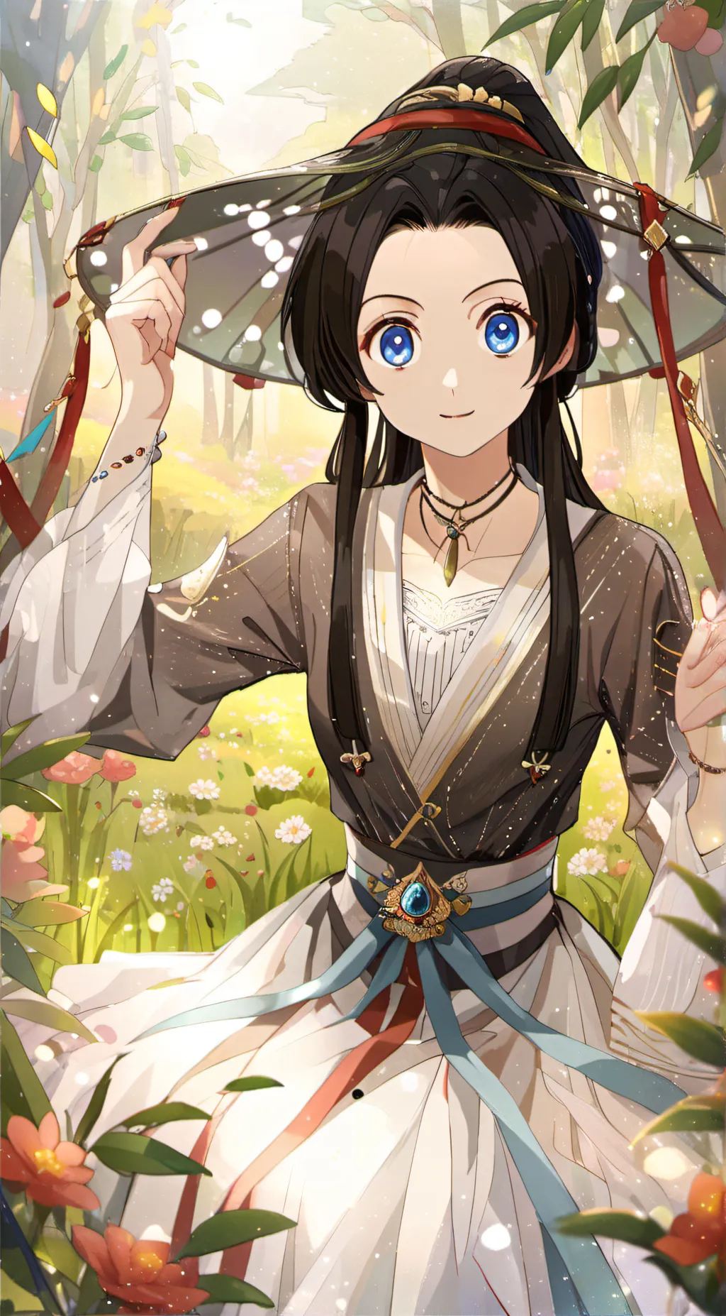 ai character: aoi  background