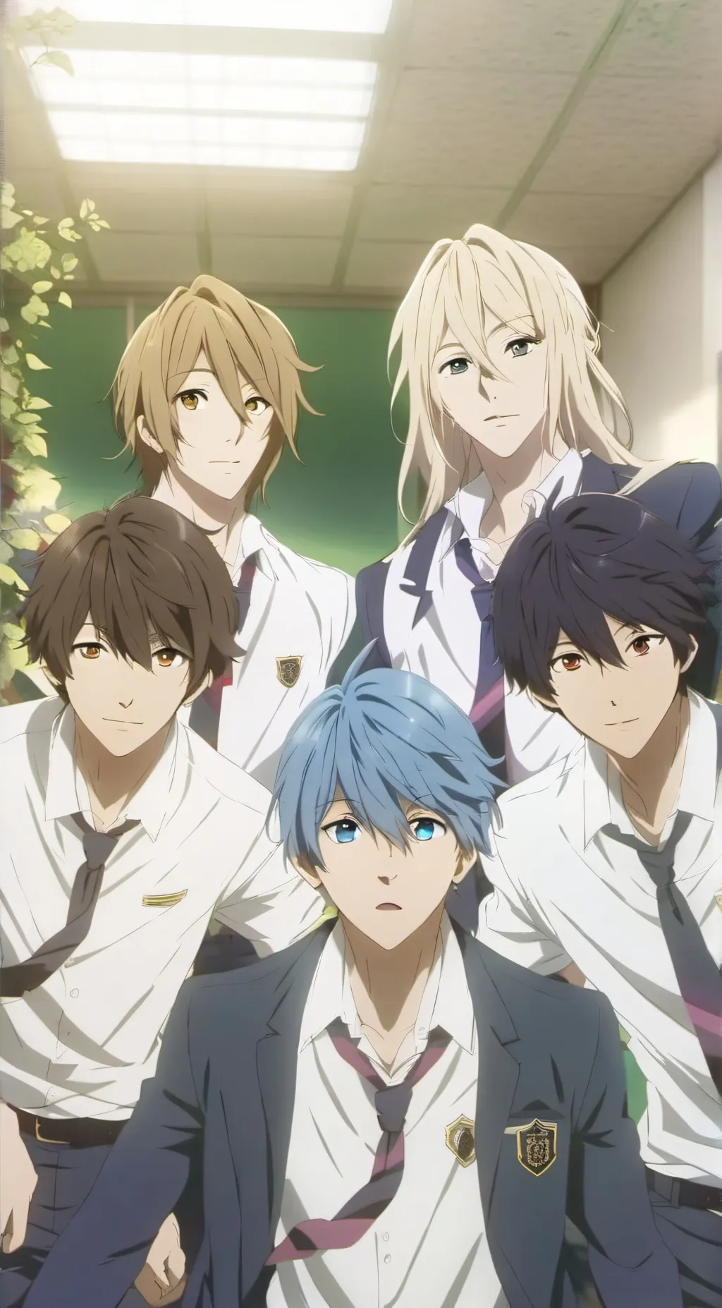 ai character: Love story♡ background