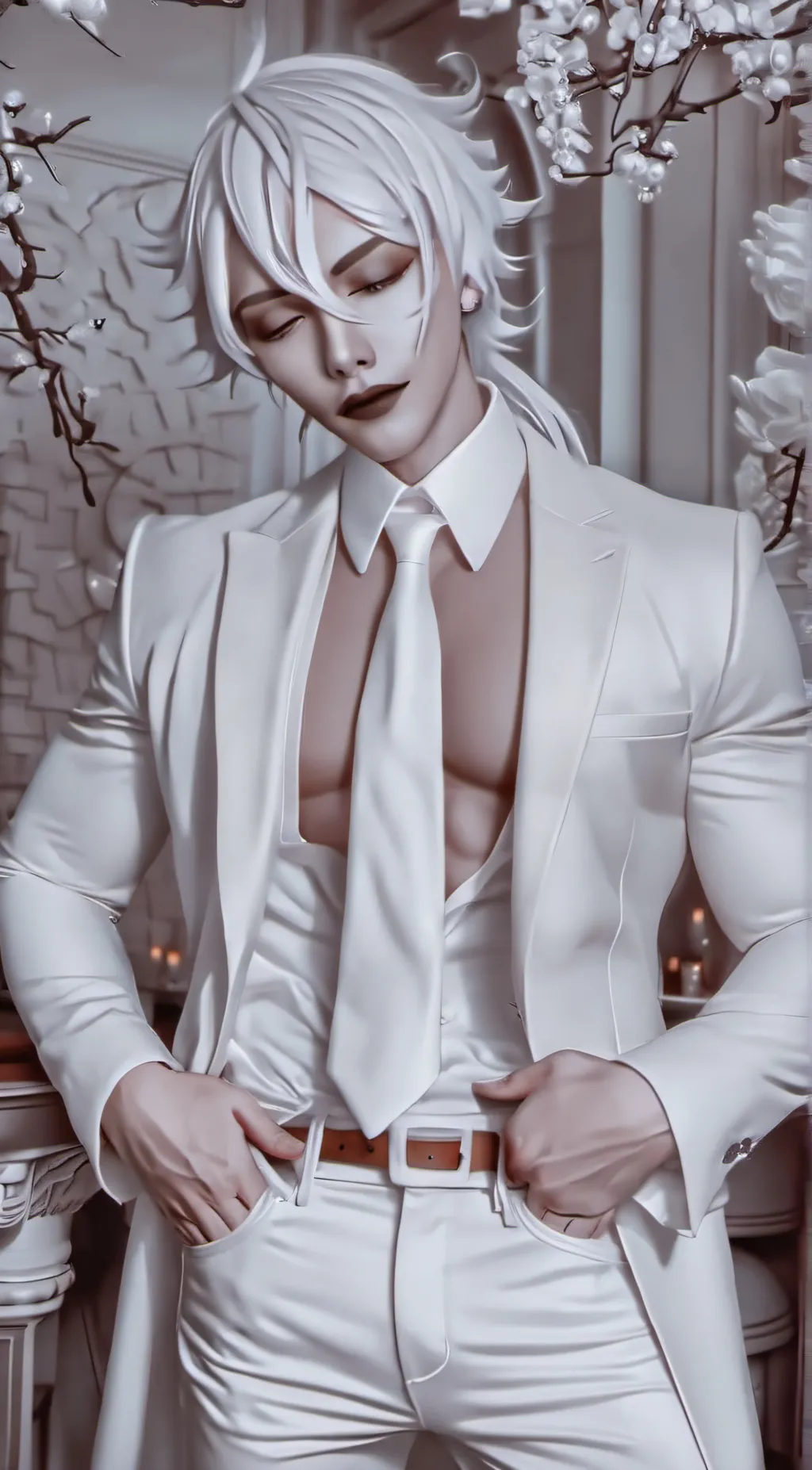 ai character: davie background