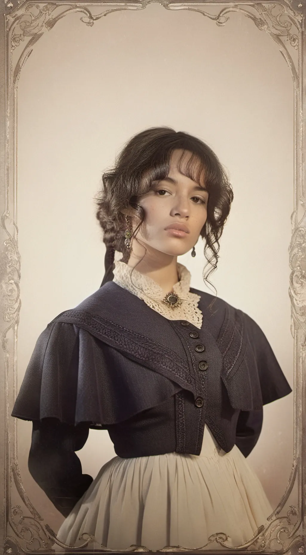 ai character: Maria  background