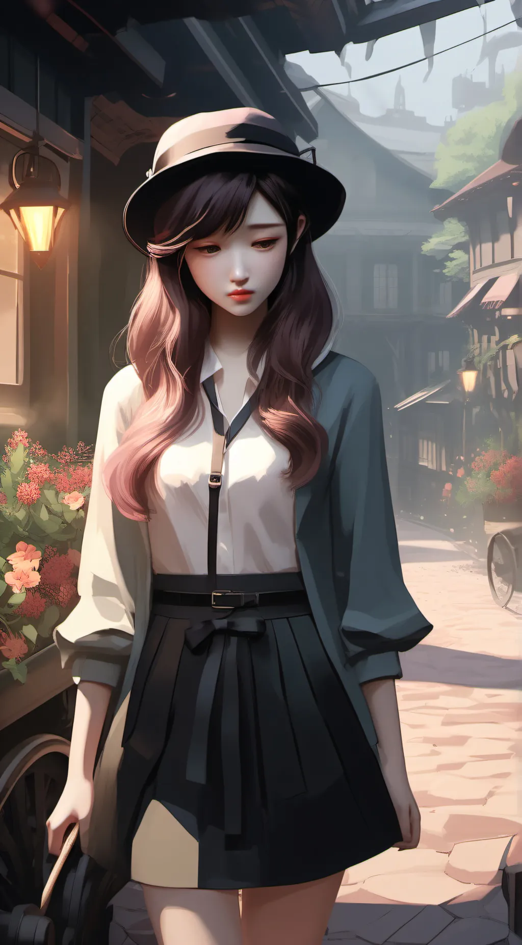 ai character: Angela background