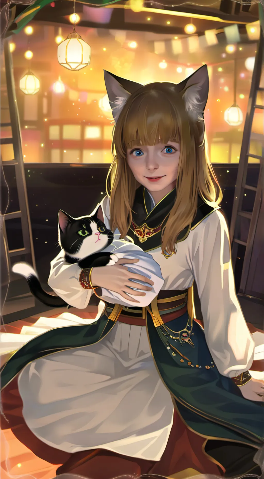 ai character: Emily afg background