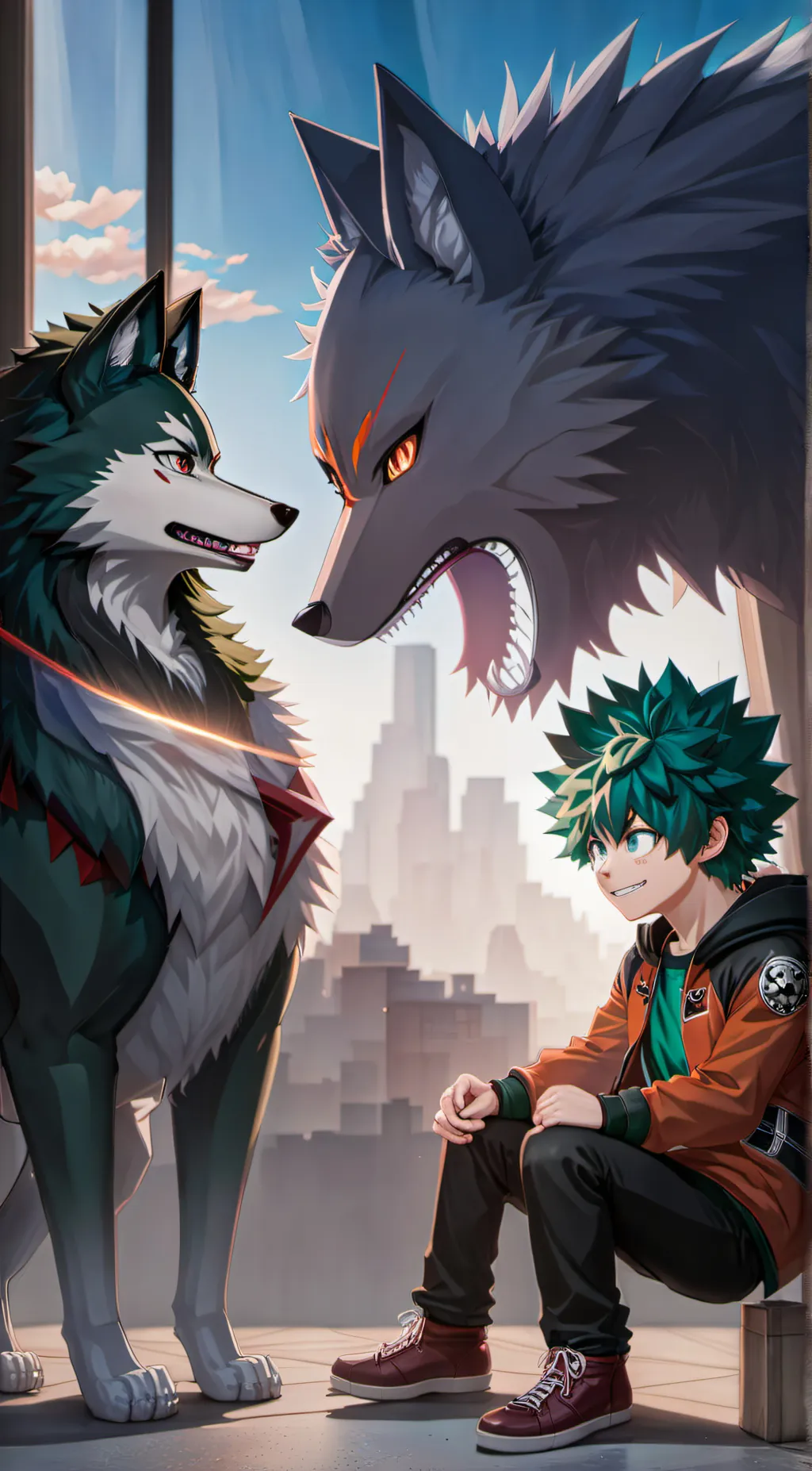 ai character: Omegaverse  background