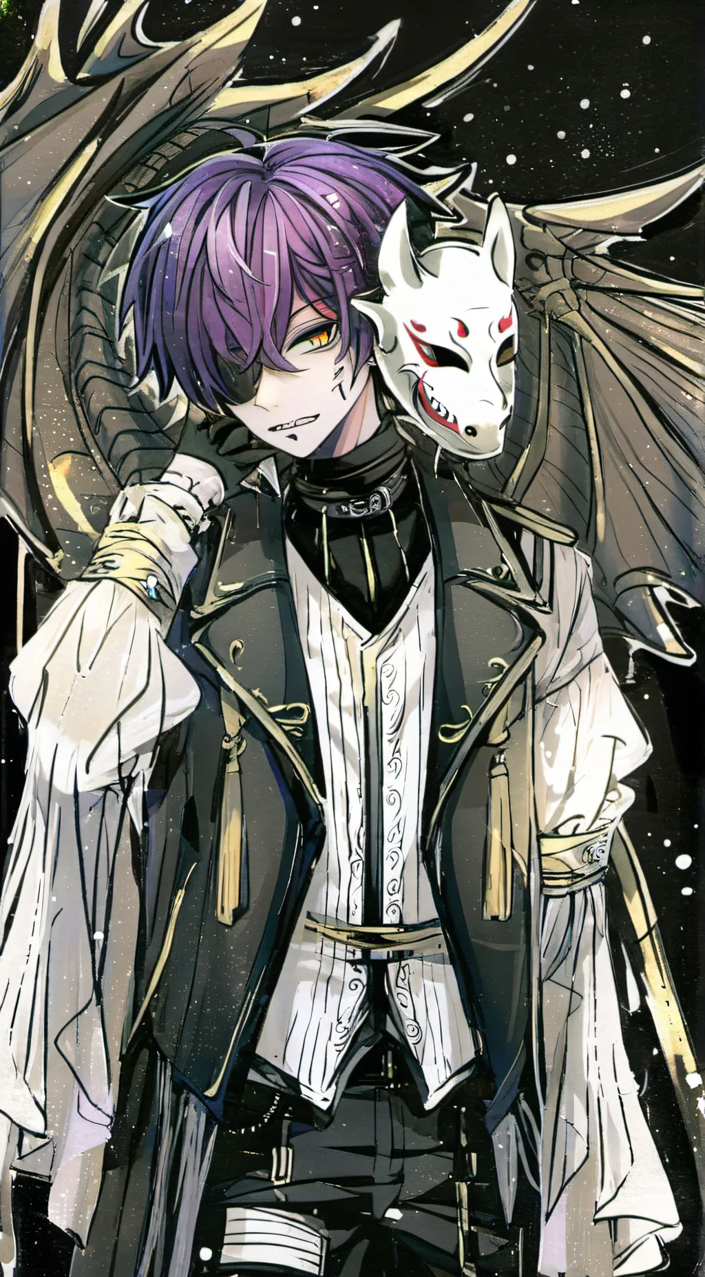 ai character: oliver  background