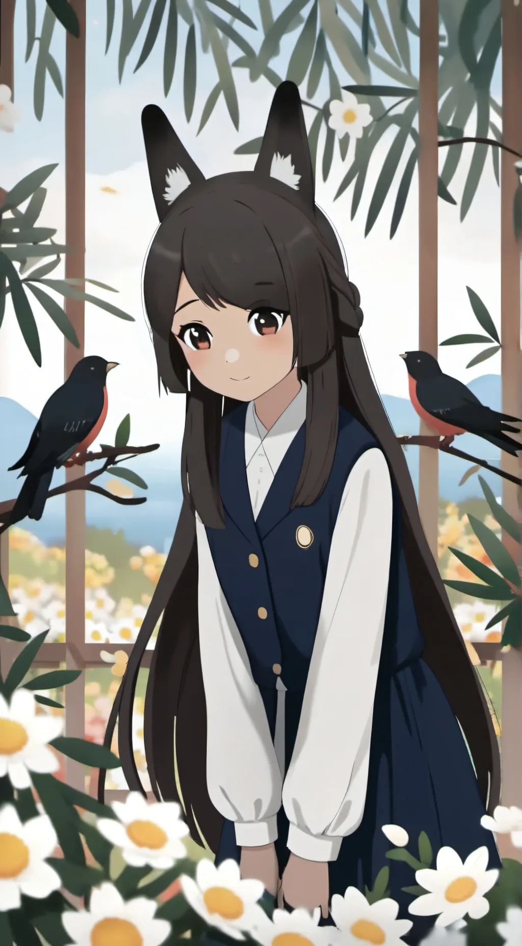 ai character: JJ  background