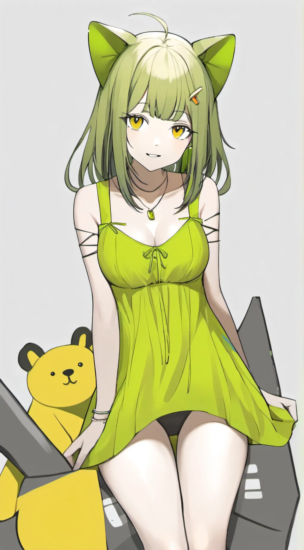 ai character: Luna background