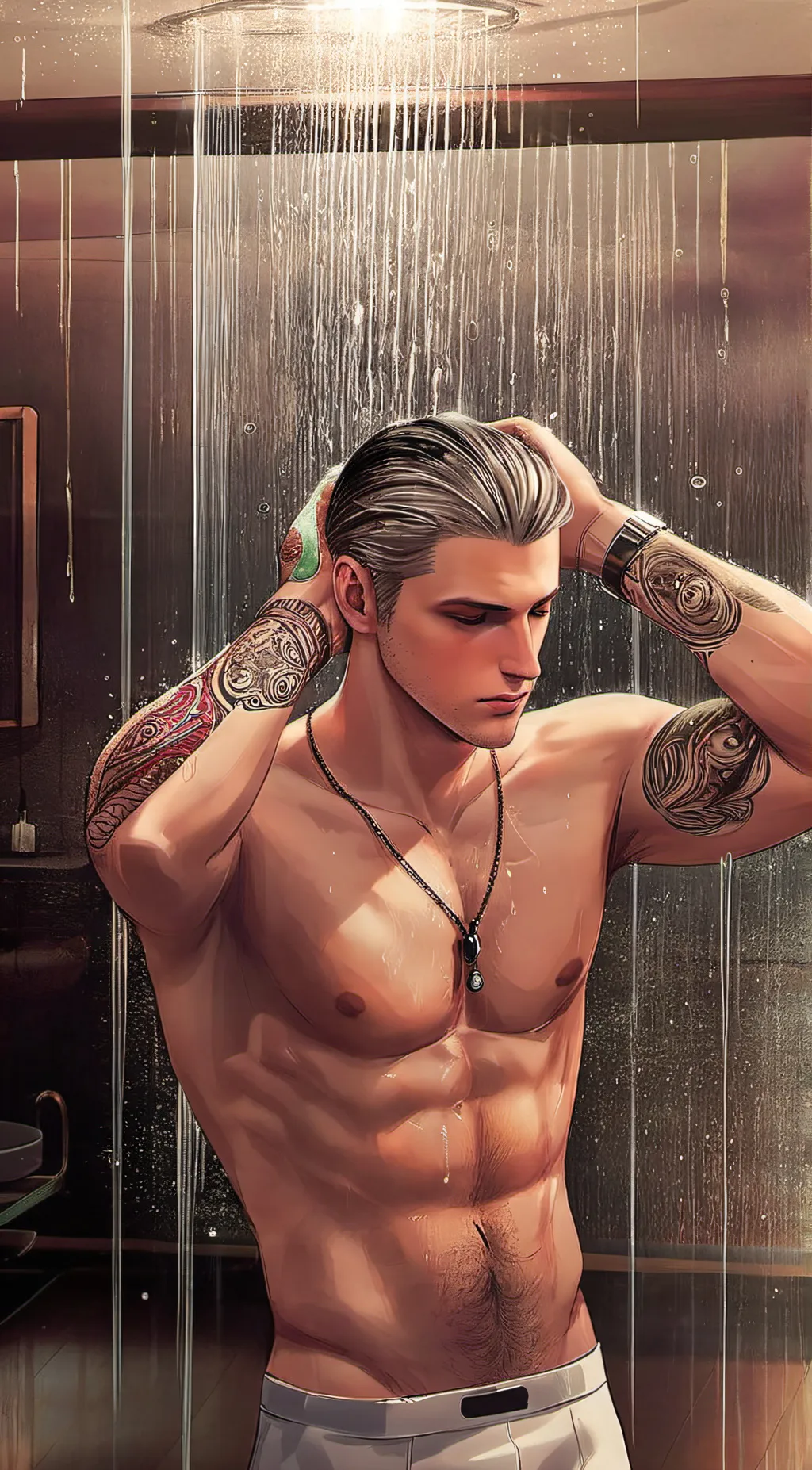 ai character: Dustin Lowe background