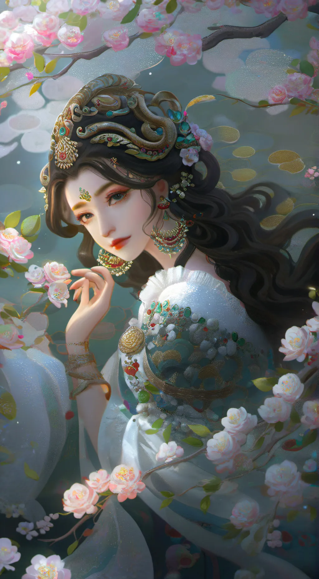 ai character: Lily background