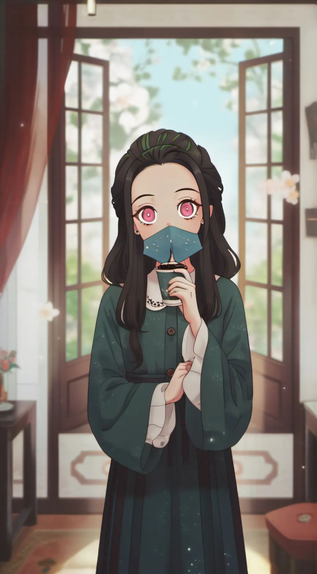 ai character: Mia background