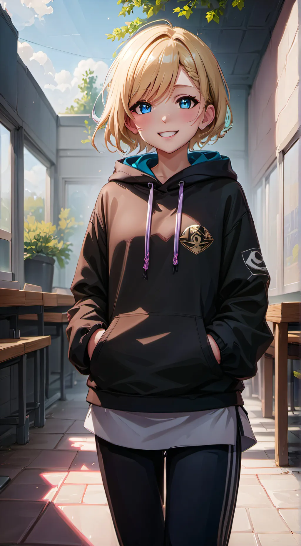 ai character: Quinn Hilmoe background