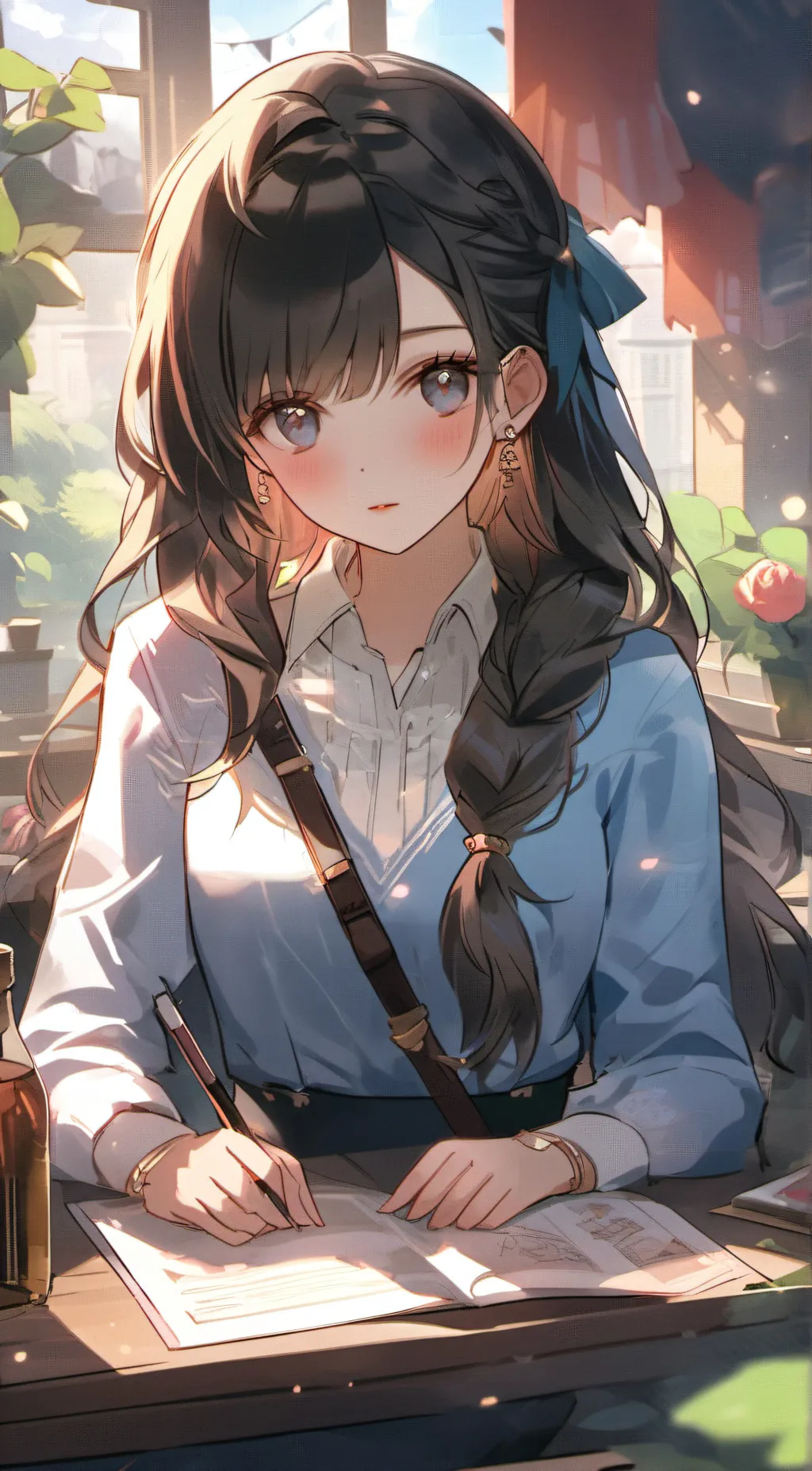 ai character: After school care background