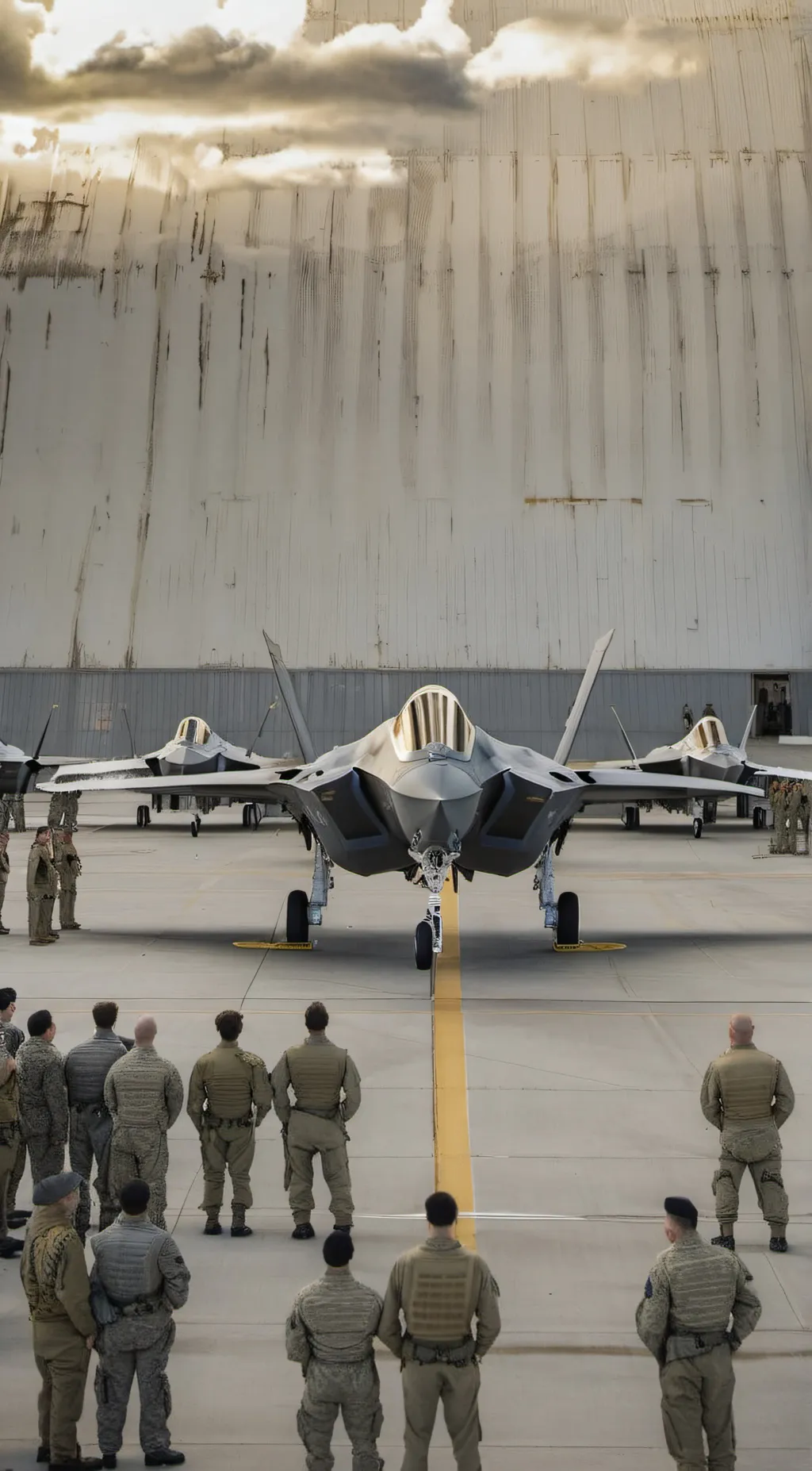 ai character: Army background