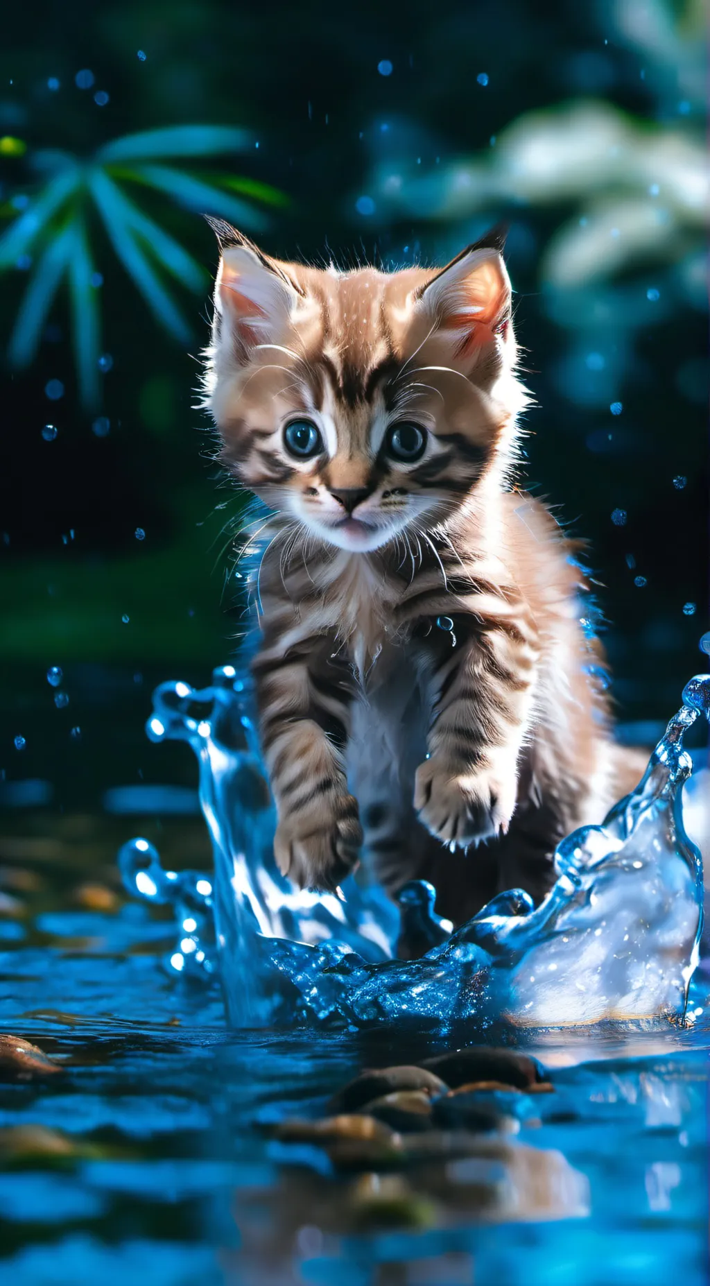 ai character: Playfully Kitty! background