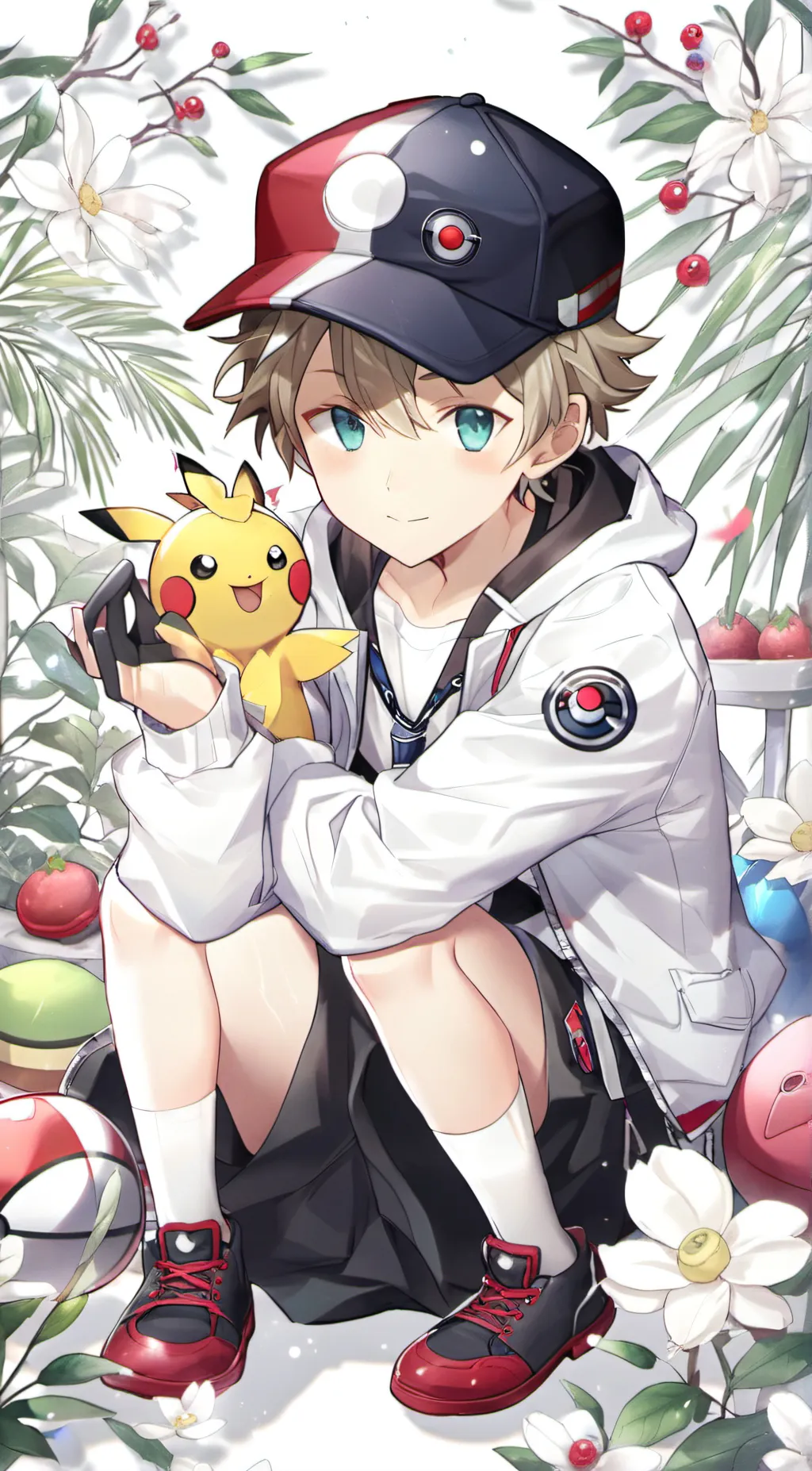 ai character: ash kechem background